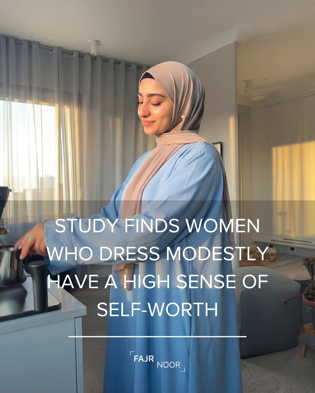 Study finds women who dress modestly have a high sense of self worth