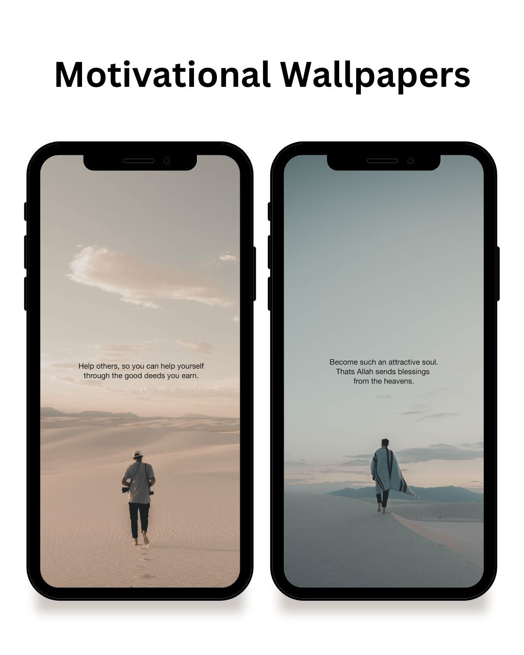 Motivierendes Wallpaper-Paket