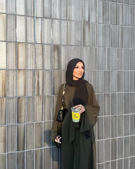 Khatijah Abaya - Khaki