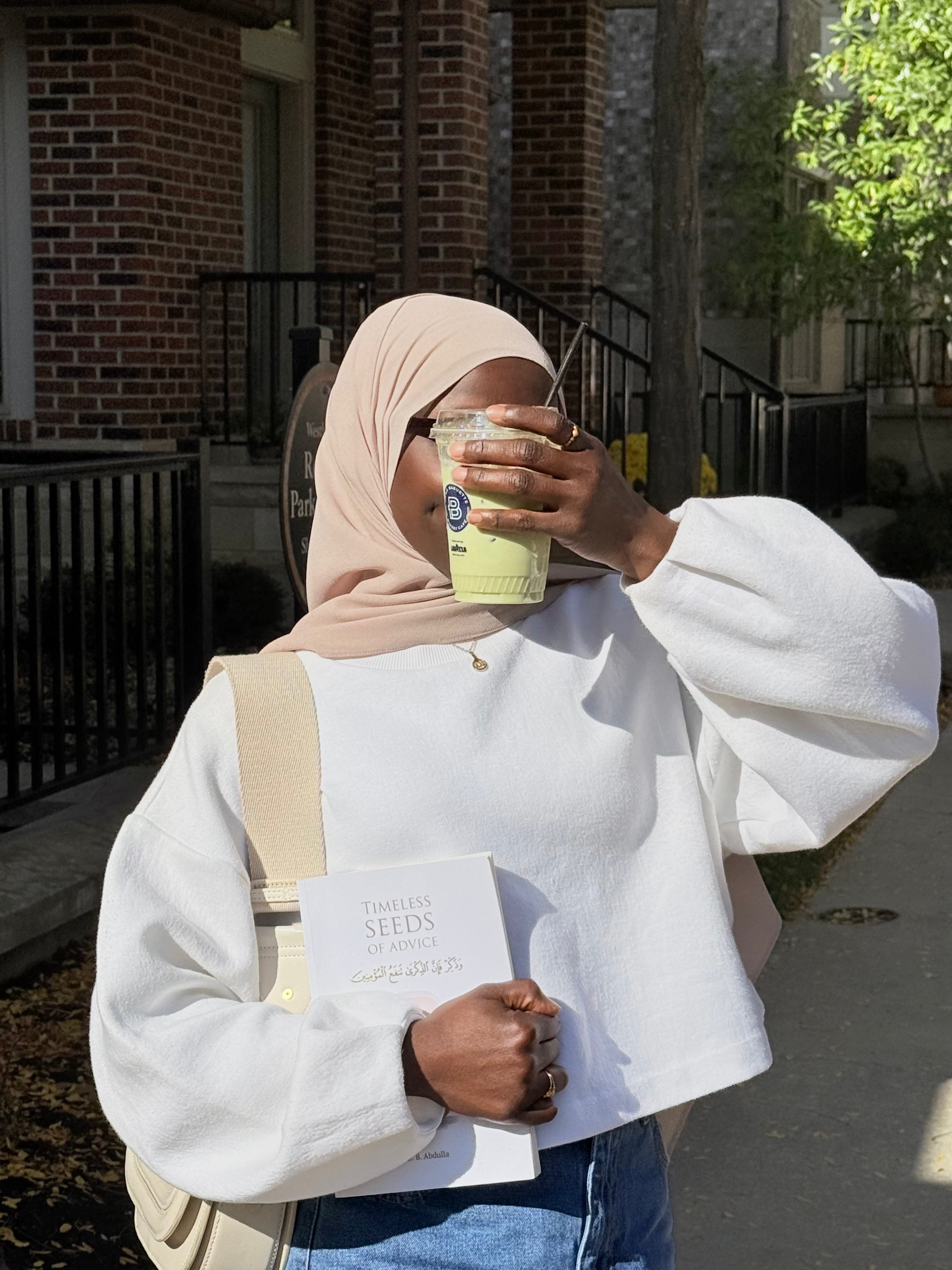 Chiffon Hijab Set - Neutral