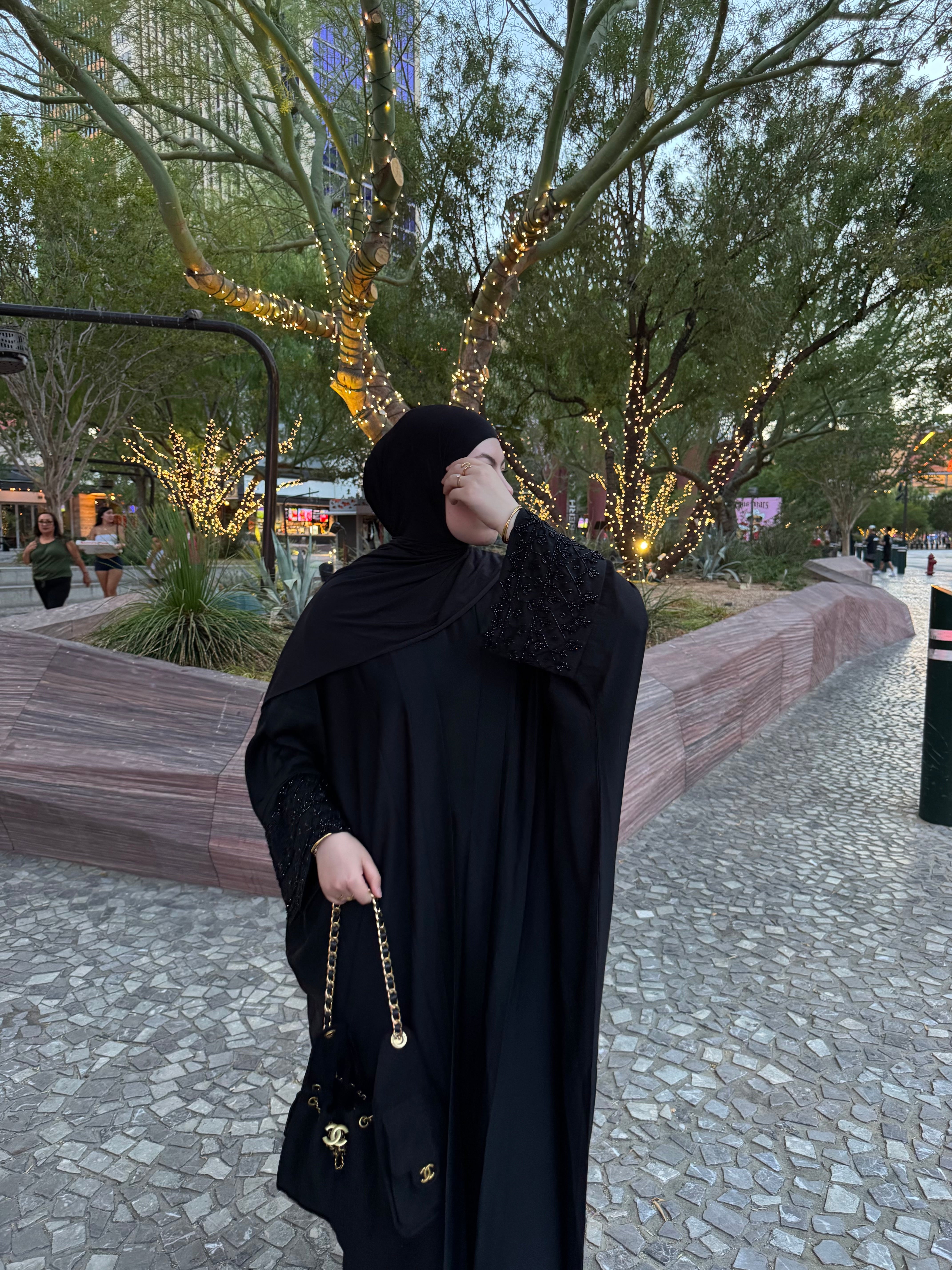 Maryam Eid Abaya - Black