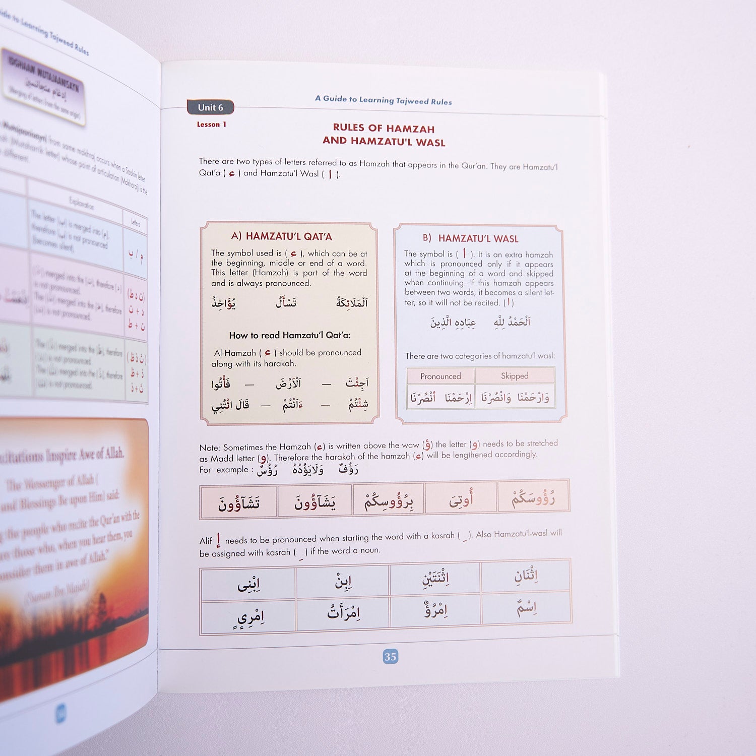 A Guide to learn Tajweed Rules Islamic Book Fajr Noor