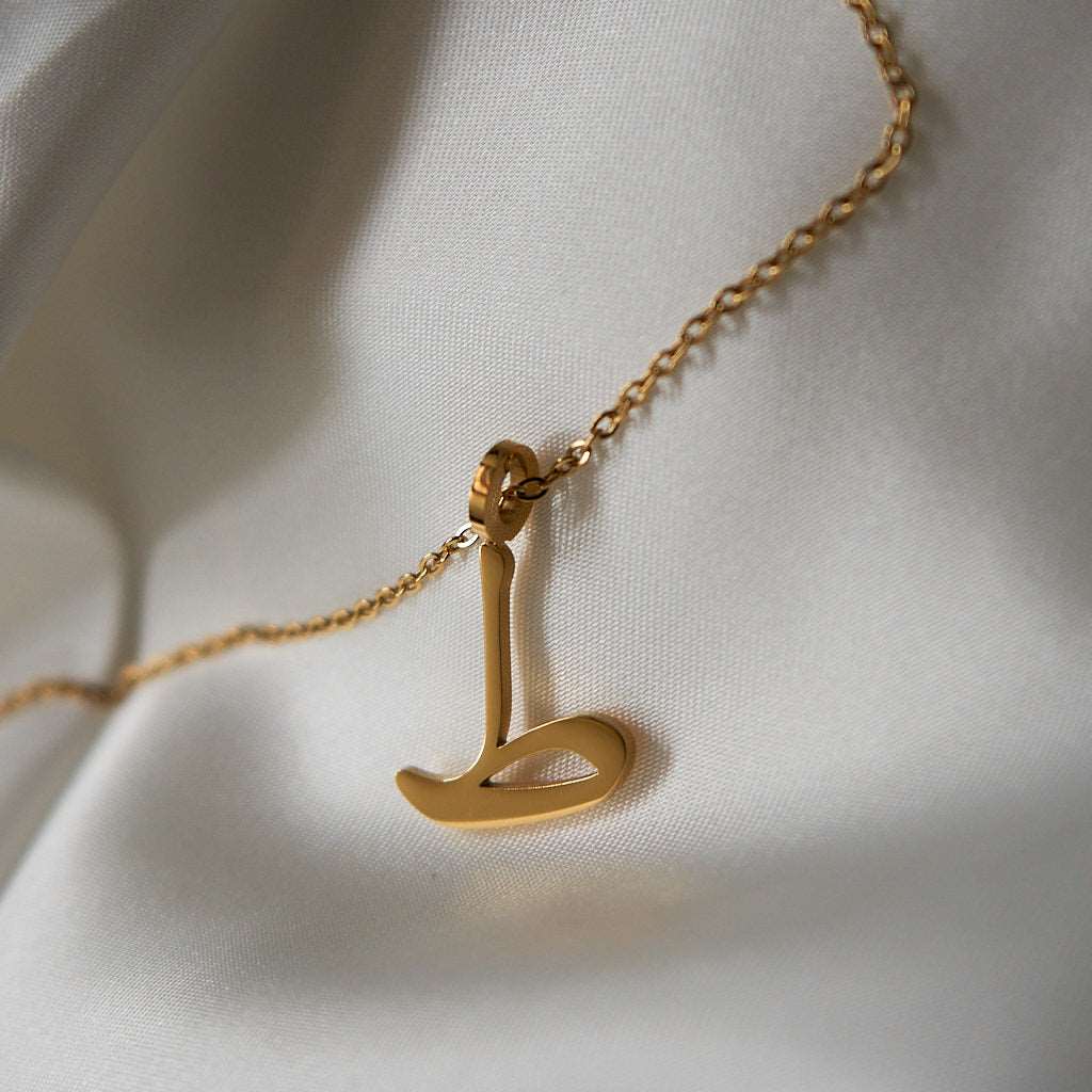Arabic Letter Necklace Necklace Fajr Noor Ṭ - ط