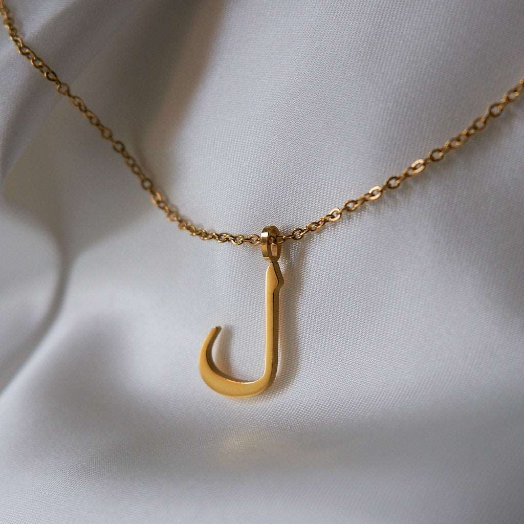 Arabic Letter Necklace Necklace Fajr Noor L - ل