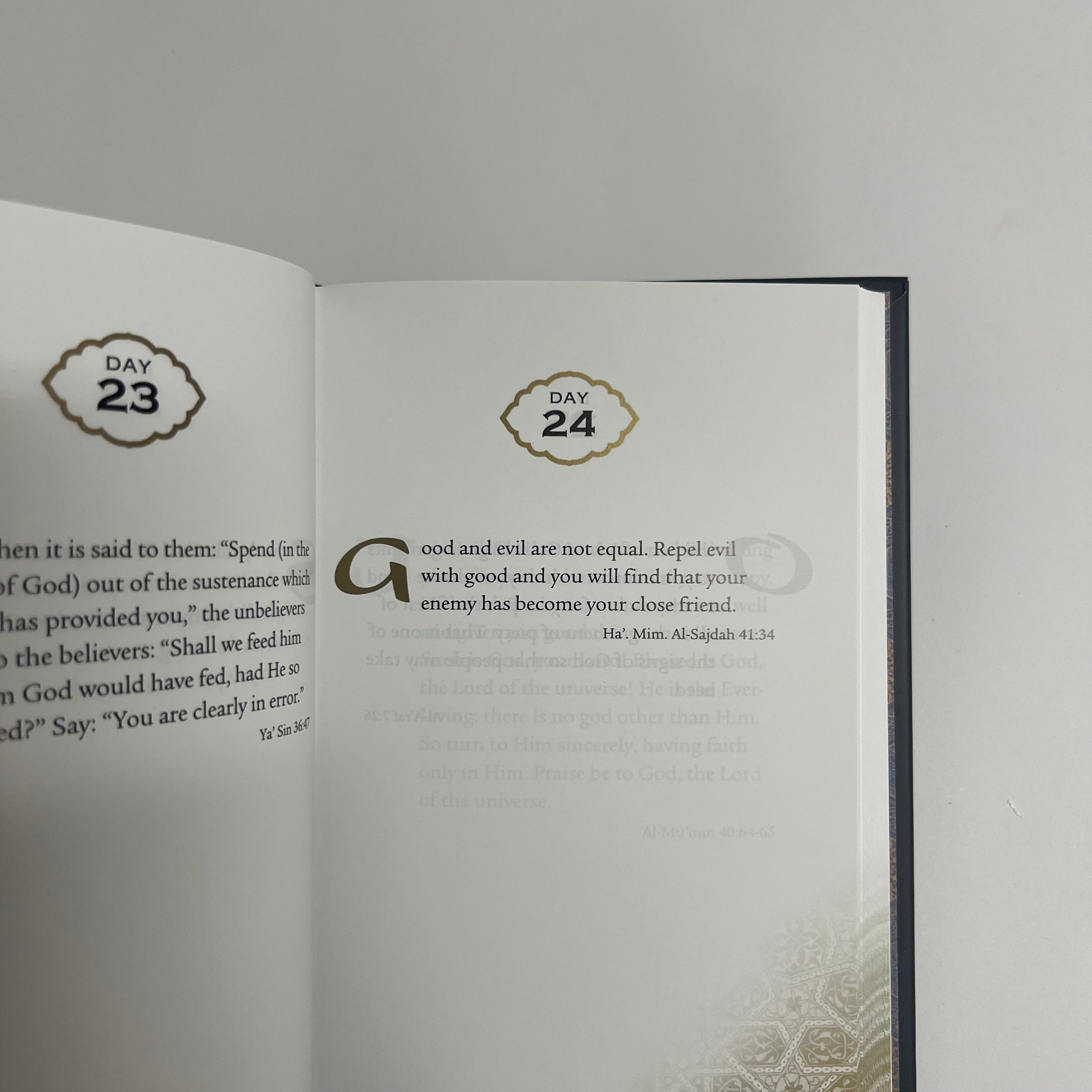 Daily Wisdom: Selections from the Holy Quran Islamic Book Fajr Noor