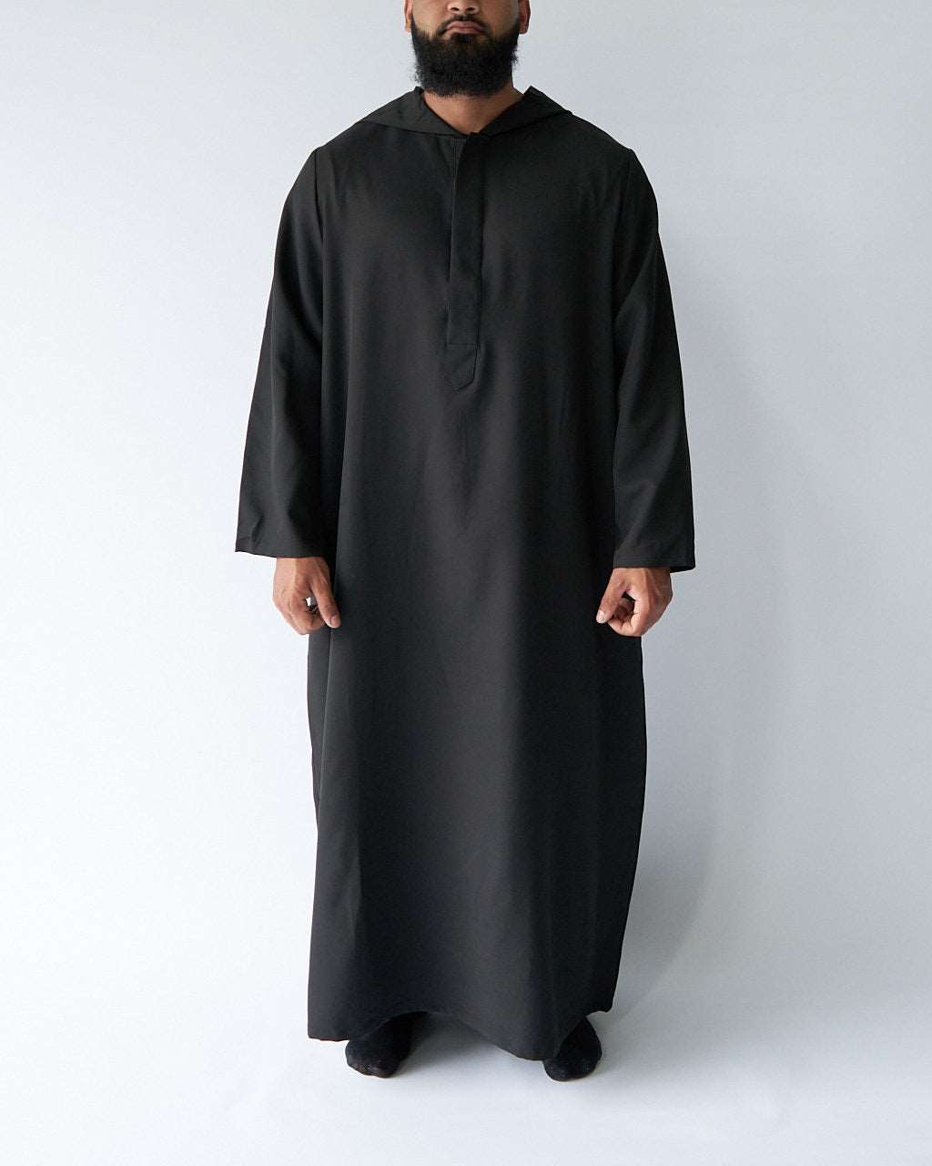 Premium Thobe - Black Thobe Fajr Noor S