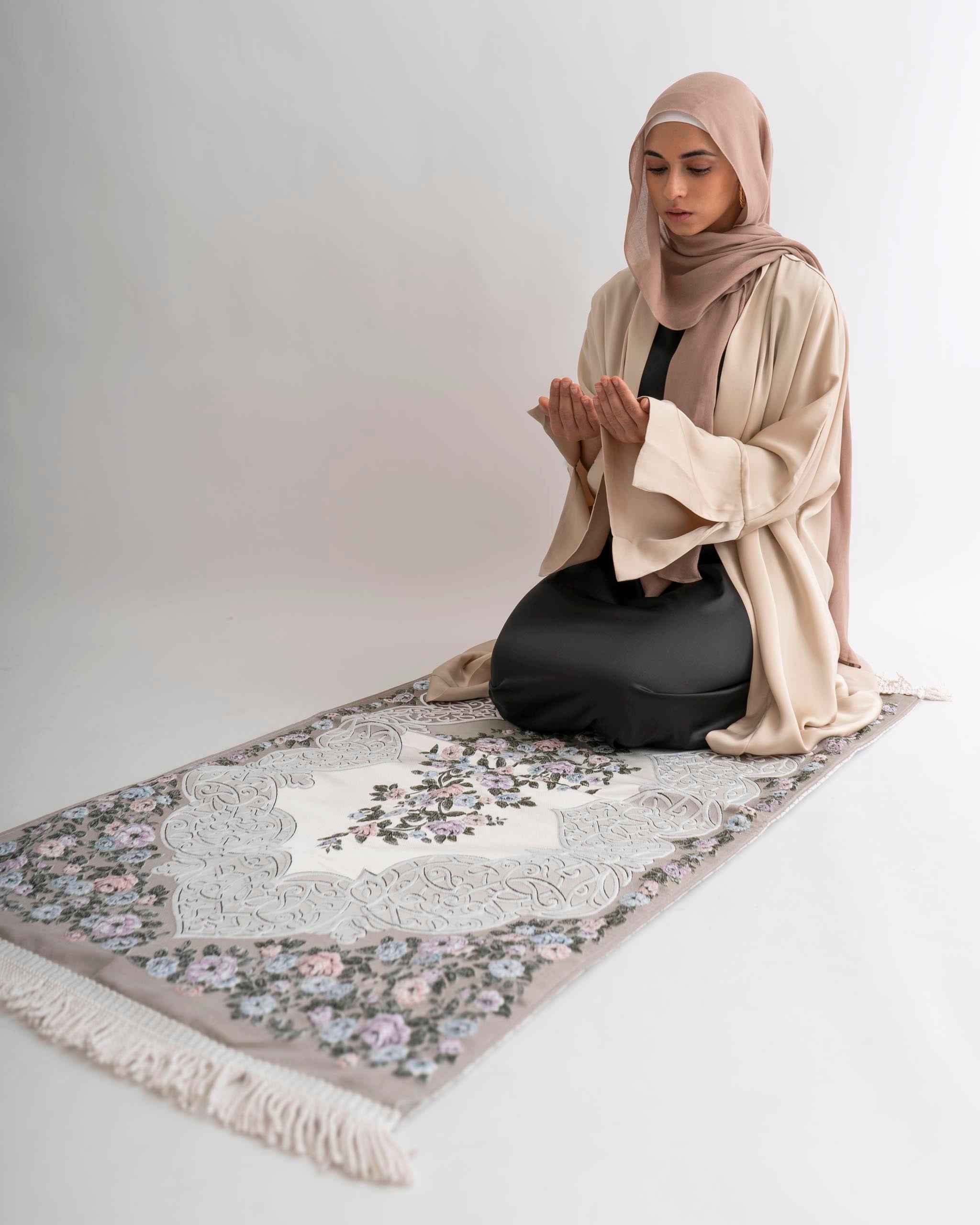 Embroidered Prayer Mats - Flowers