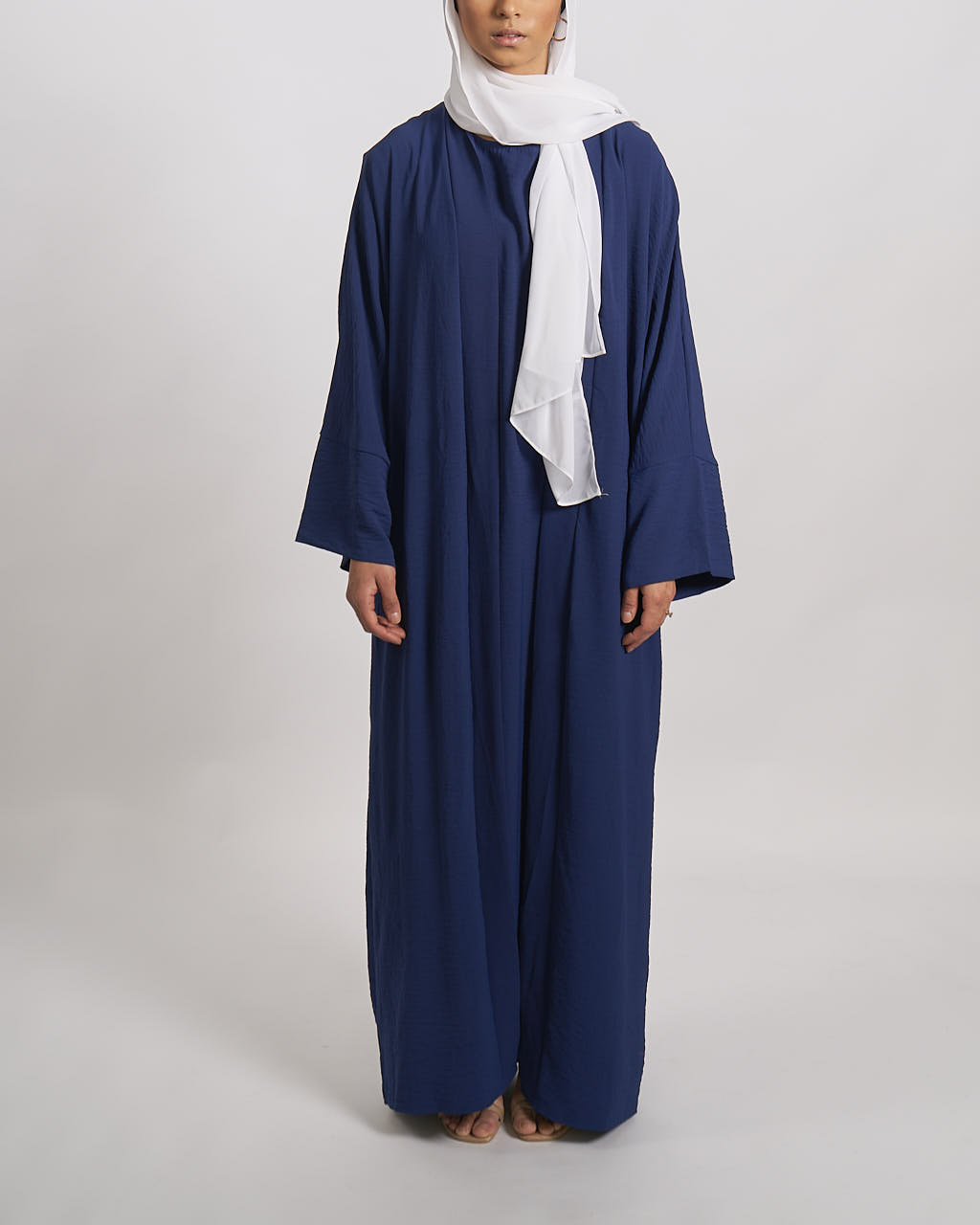 3 Piece Abaya Set - Navy