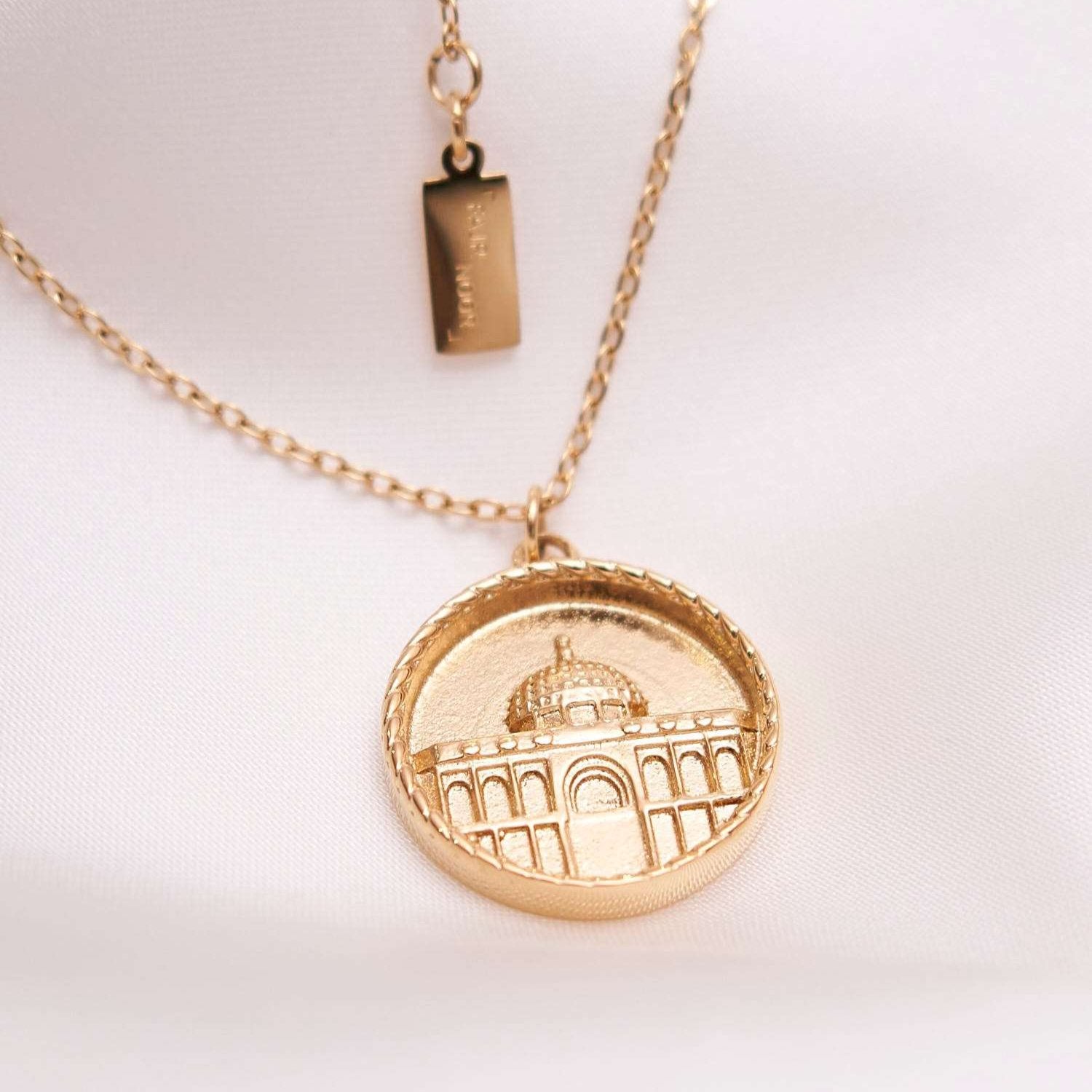 Palestine Dome of Rock Necklace Necklace Fajr Noor