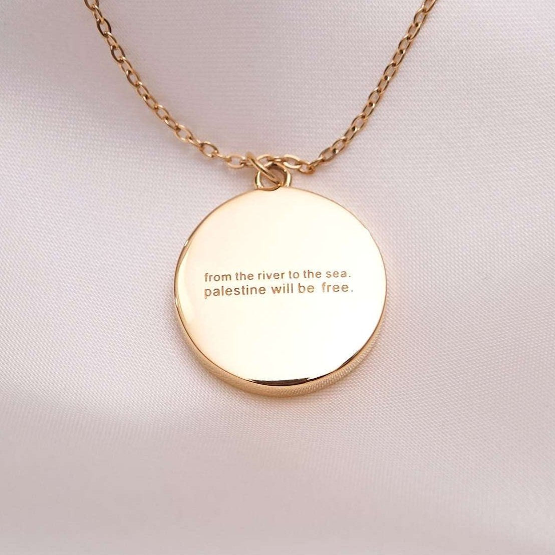 Palestine Dome of Rock Necklace Necklace Fajr Noor