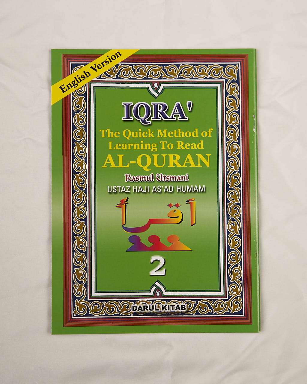 IQRA Quick Method of Learning to Read Quran - Set of 6 Islamic Book Fajr Noor