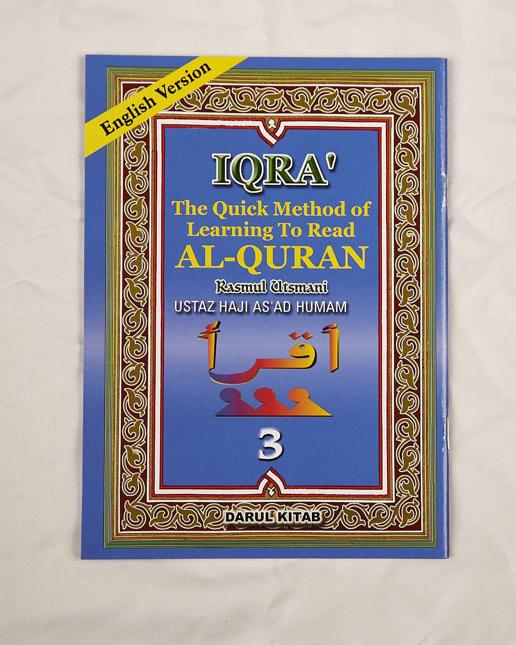 IQRA Quick Method of Learning to Read Quran - Set of 6 Islamic Book Fajr Noor