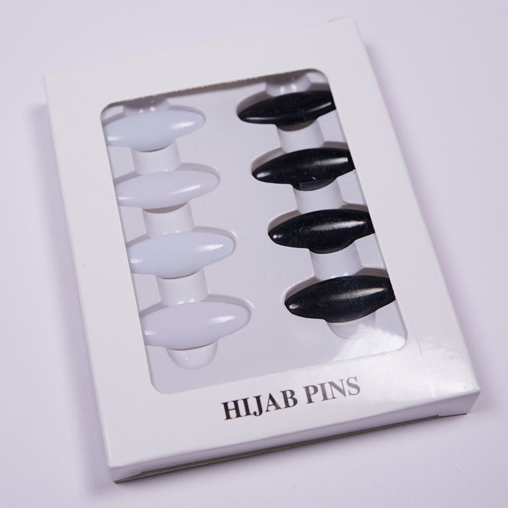 Hijab Safety Pins - 8 Pack Hijab Pin Fajr Noor