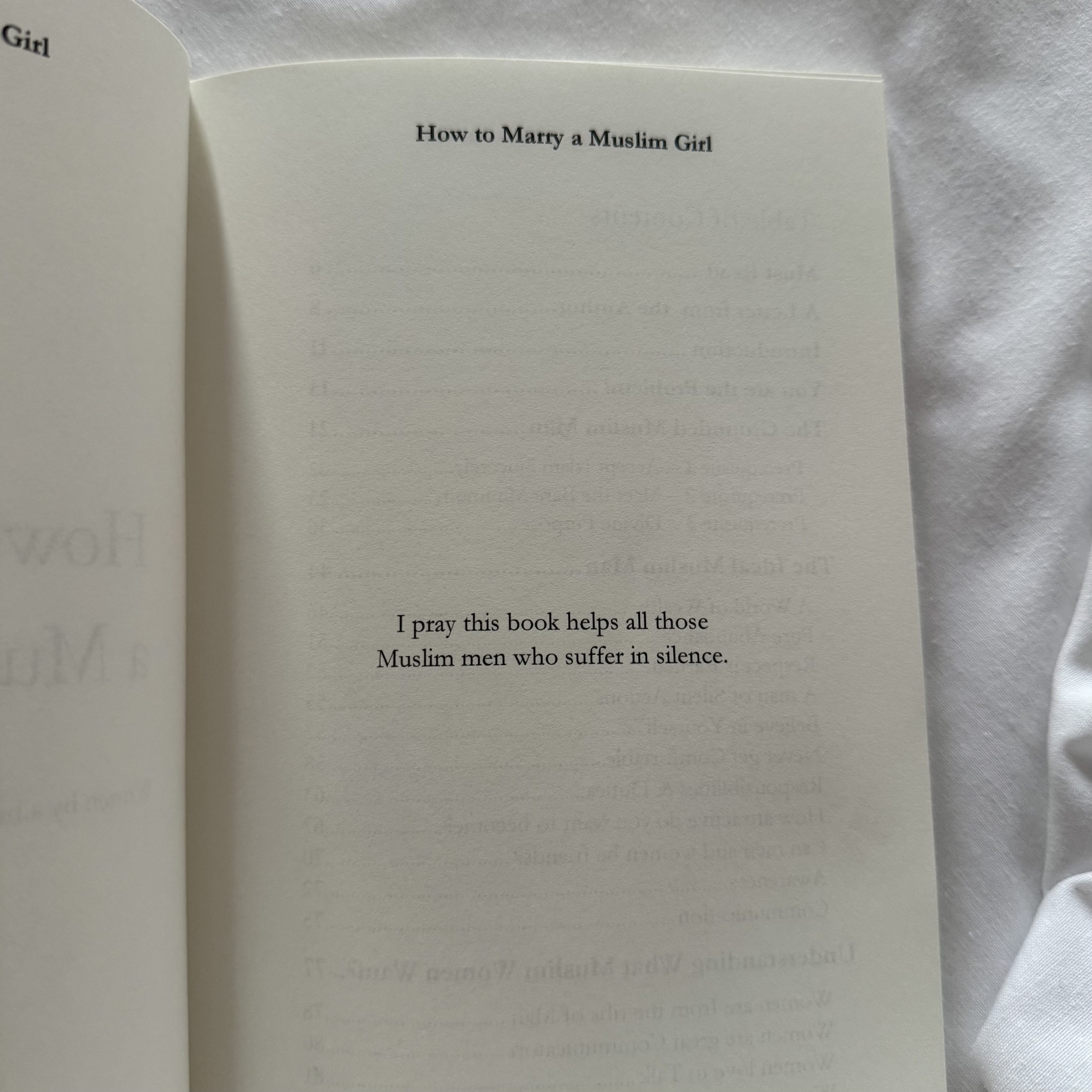 How to Marry a Muslim Girl