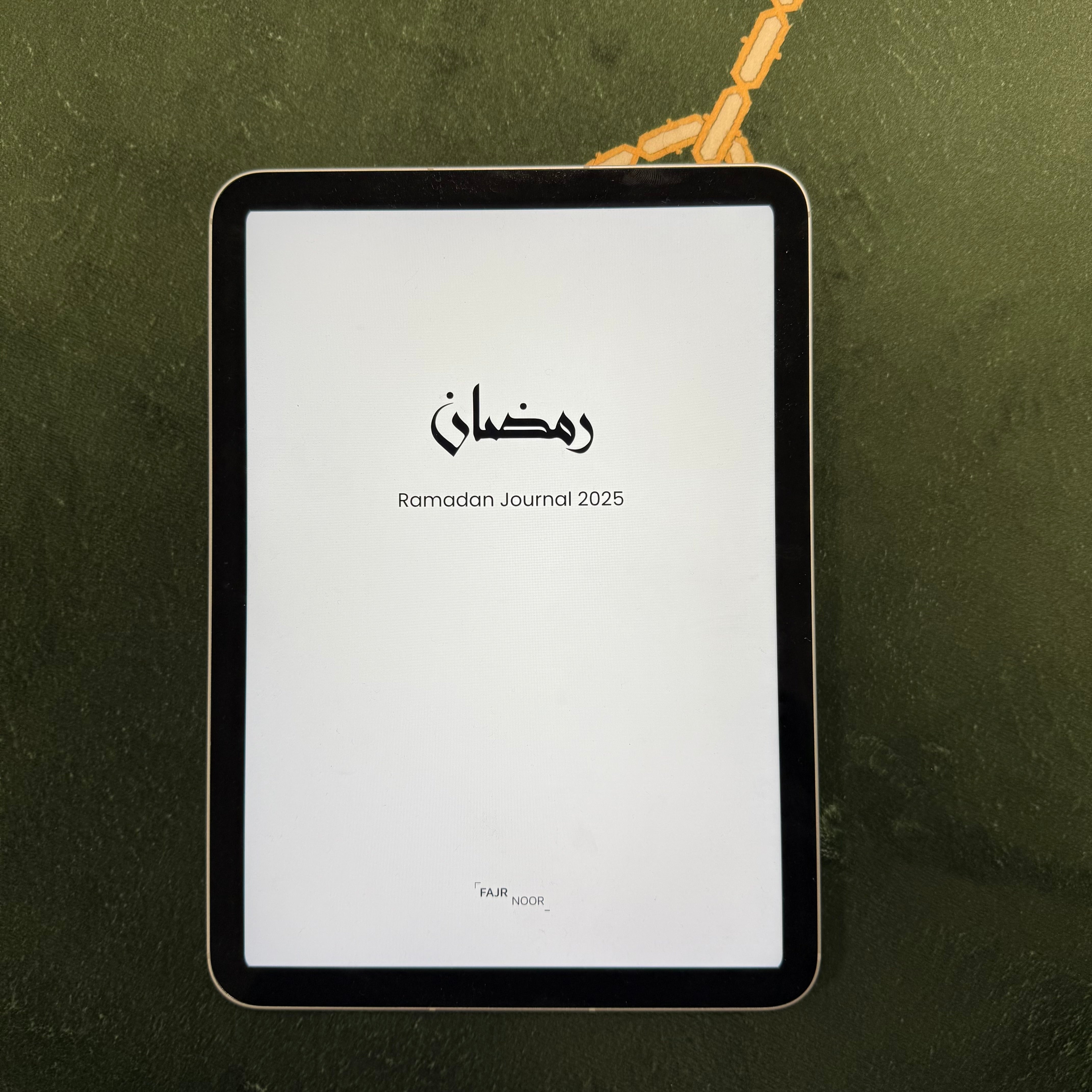 Ramadan Journal (Digital)