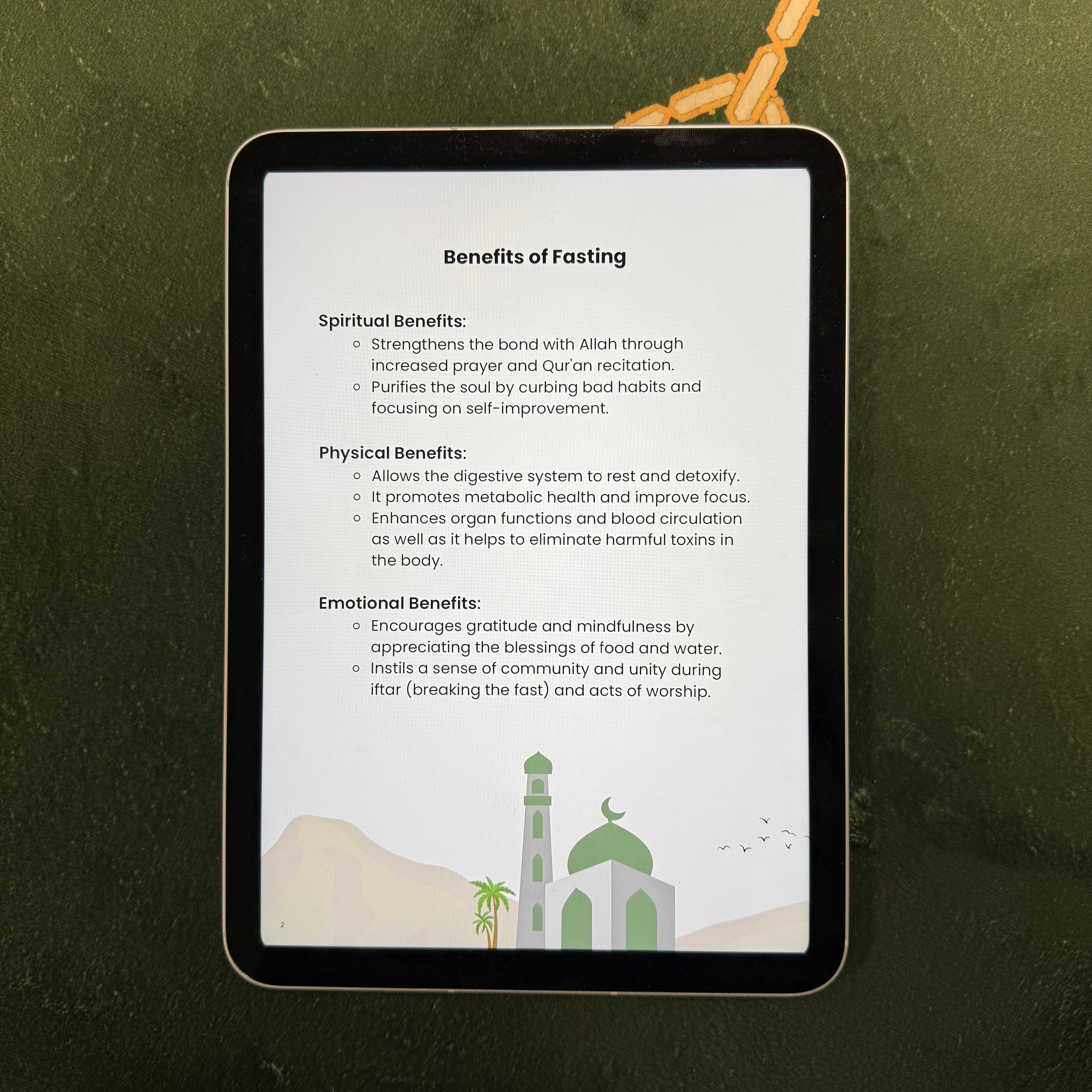 Ramadan Journal (Digital)