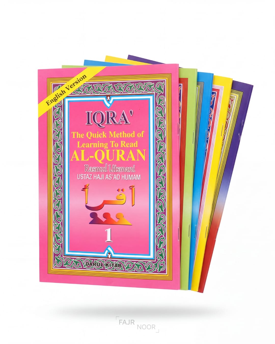 IQRA Quick Method of Learning to Read Quran - Set of 6