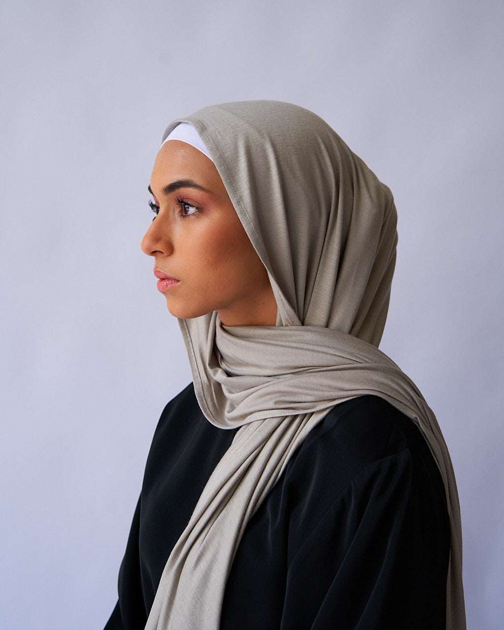Jersey Hijab - Sage - Scarves - Fajr Noor