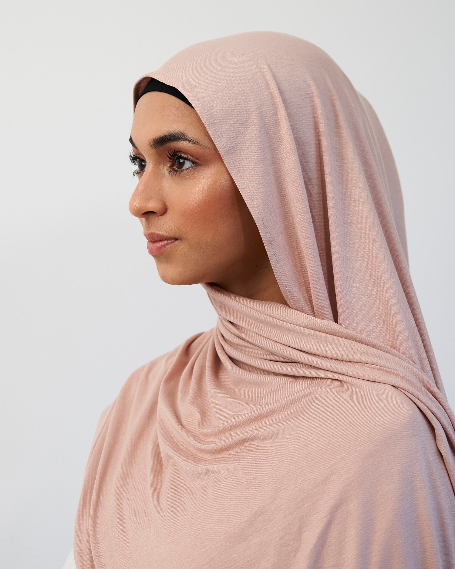 Premium Jersey Hijab - Nude Scarves Fajr Noor