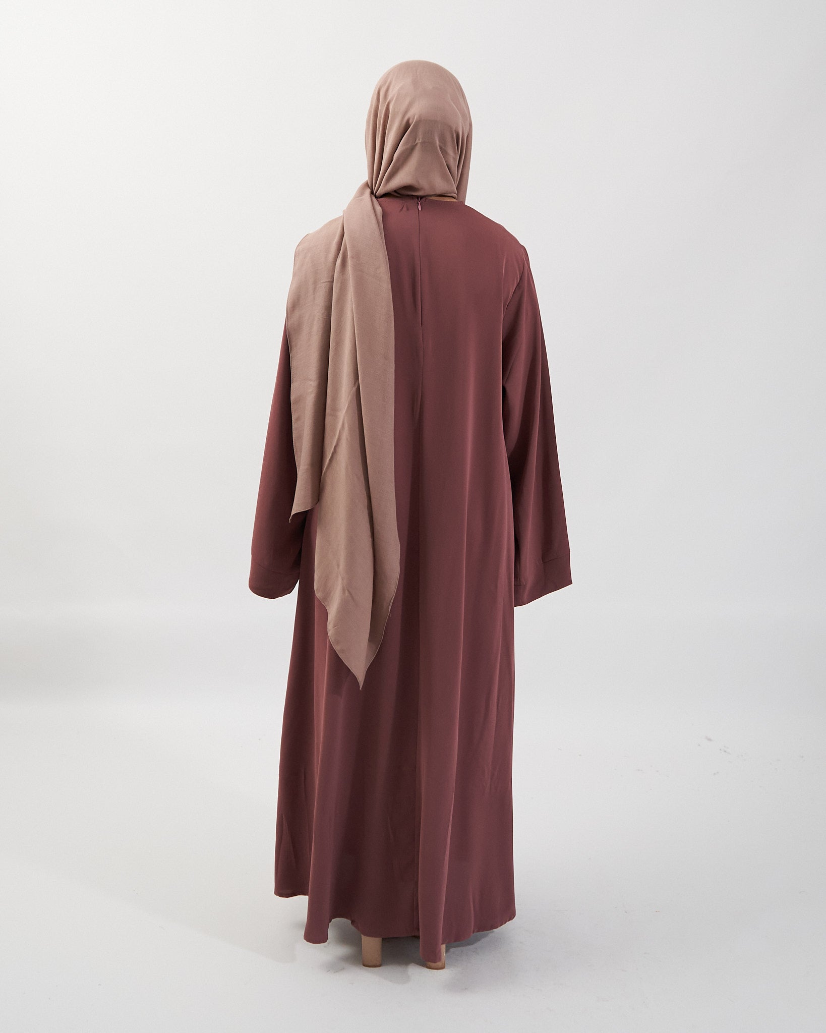 Khatijah Abaya - Berry Closed Abaya Fajr Noor