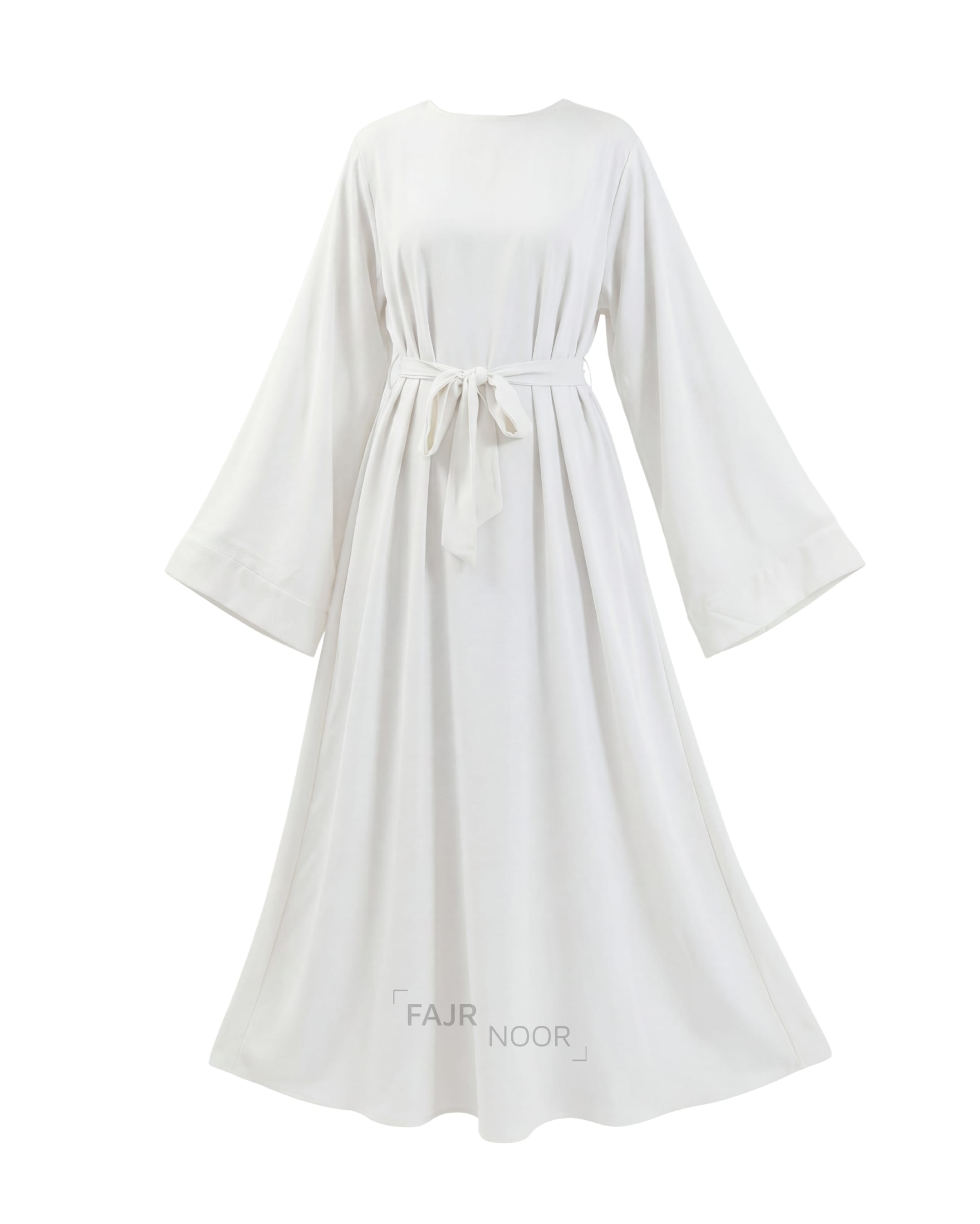 Khatijah Abaya - White