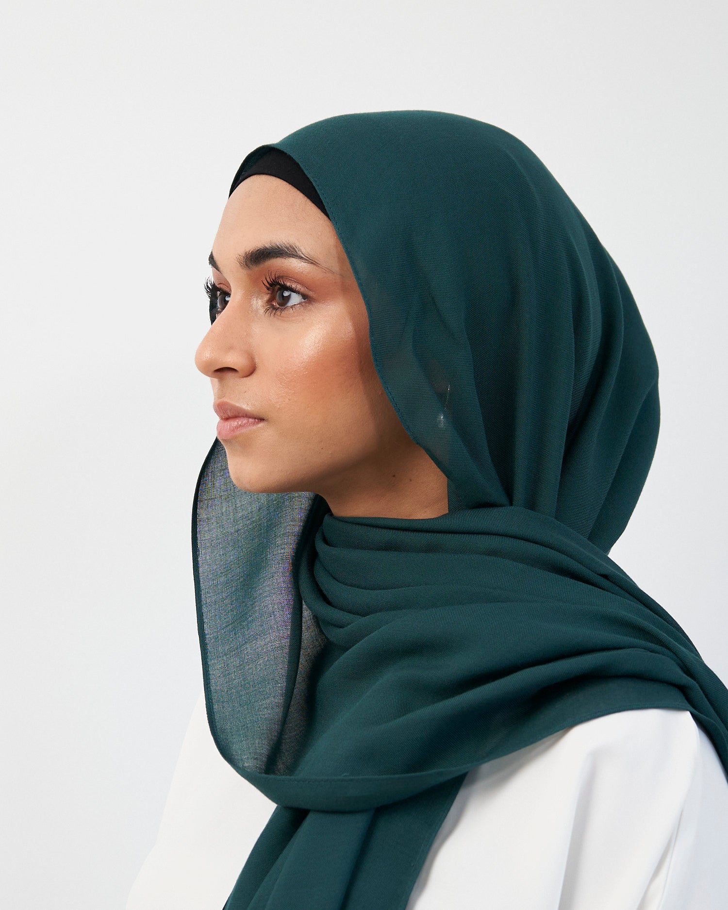 Premium Modal Hijab - Emerald Scarves Fajr Noor