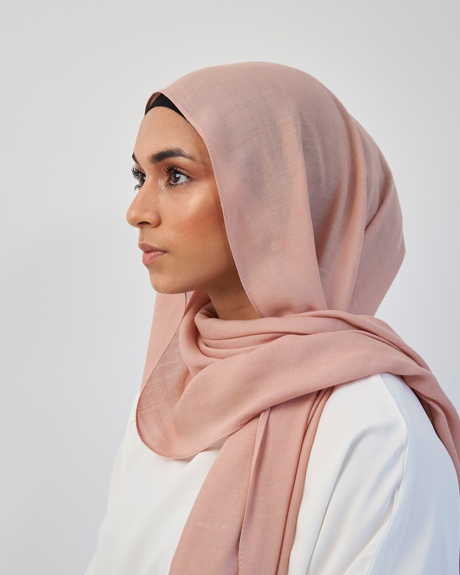 Premium Modal Hijab - Rosey Scarves Fajr Noor
