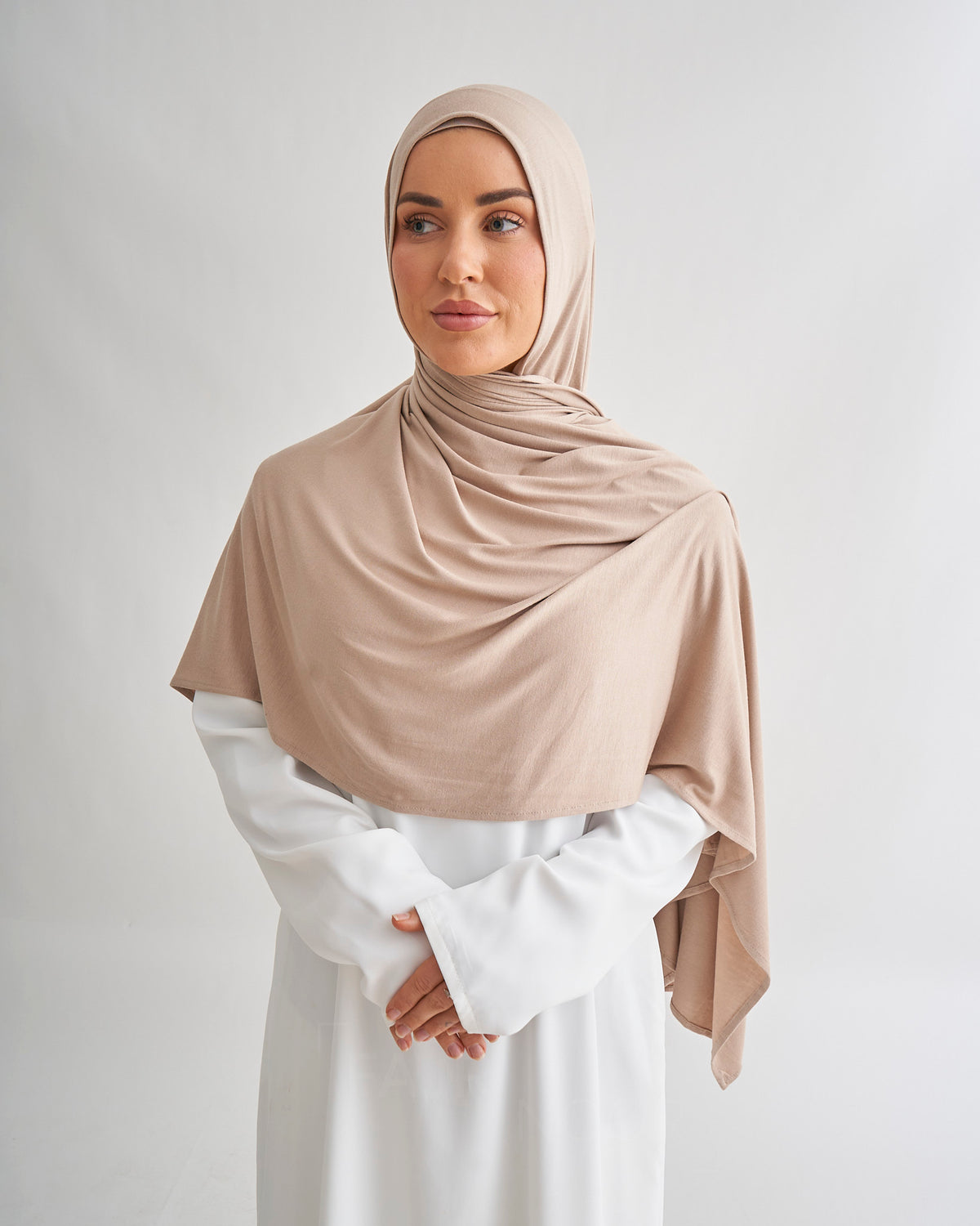 Premium Jersey Hijab - Neutral
