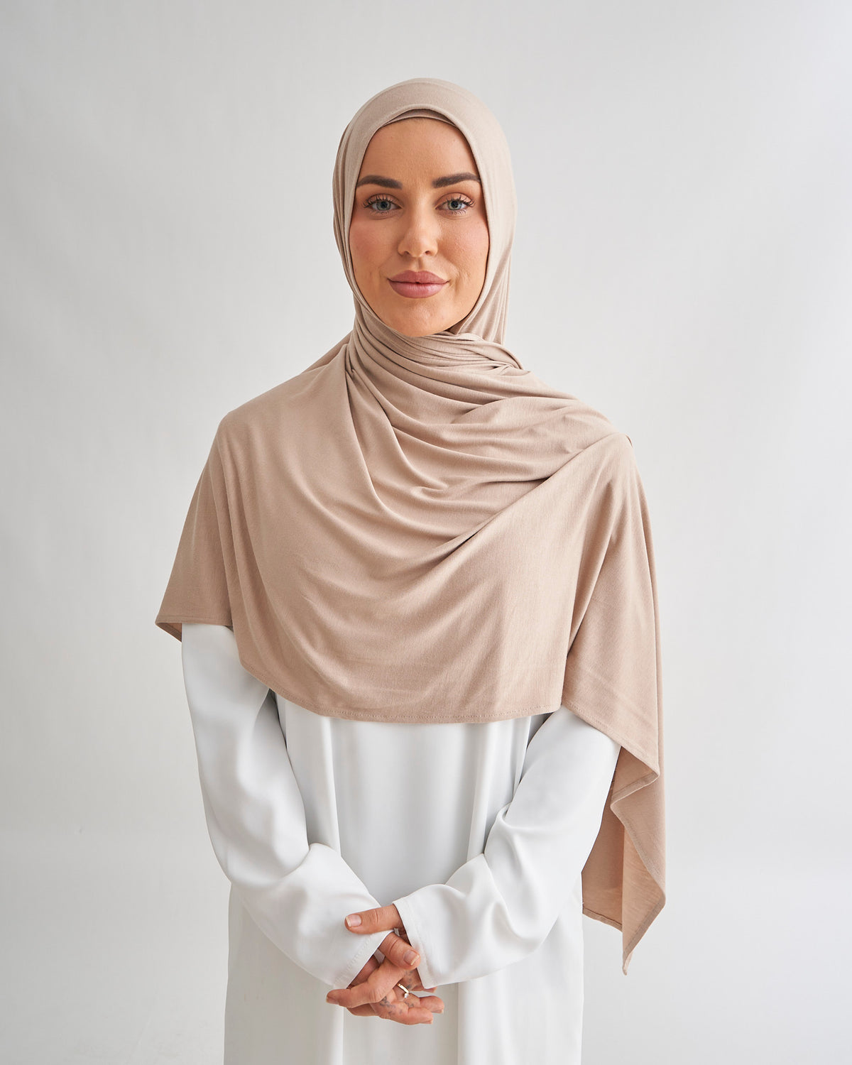 Premium Jersey Hijab - Neutral