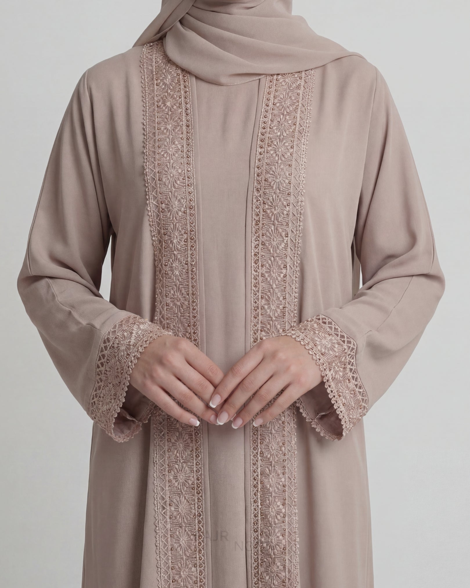 Nourah Everyday Abaya - Nude