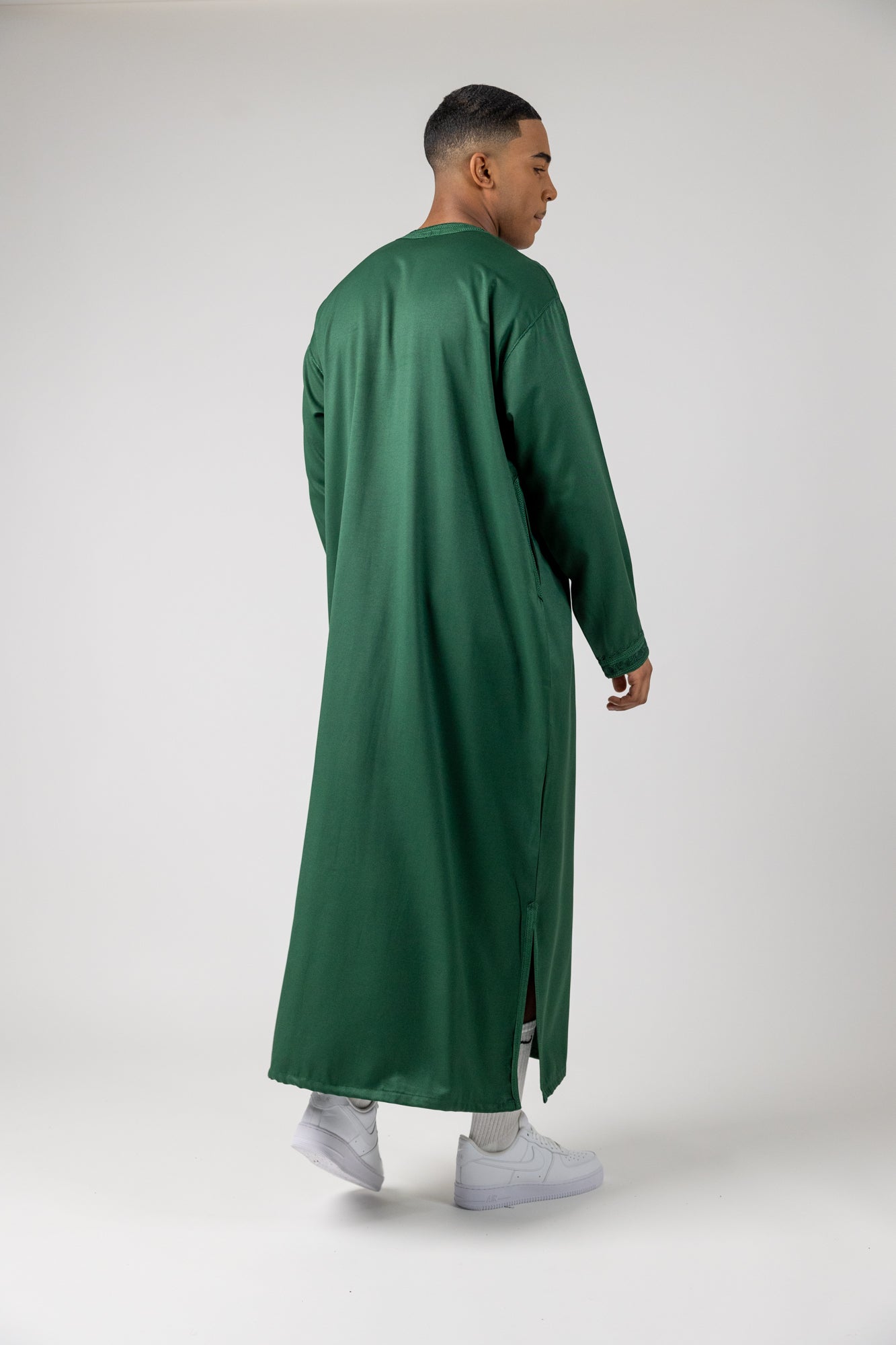 Premium Moroccan Thobe - Emerald