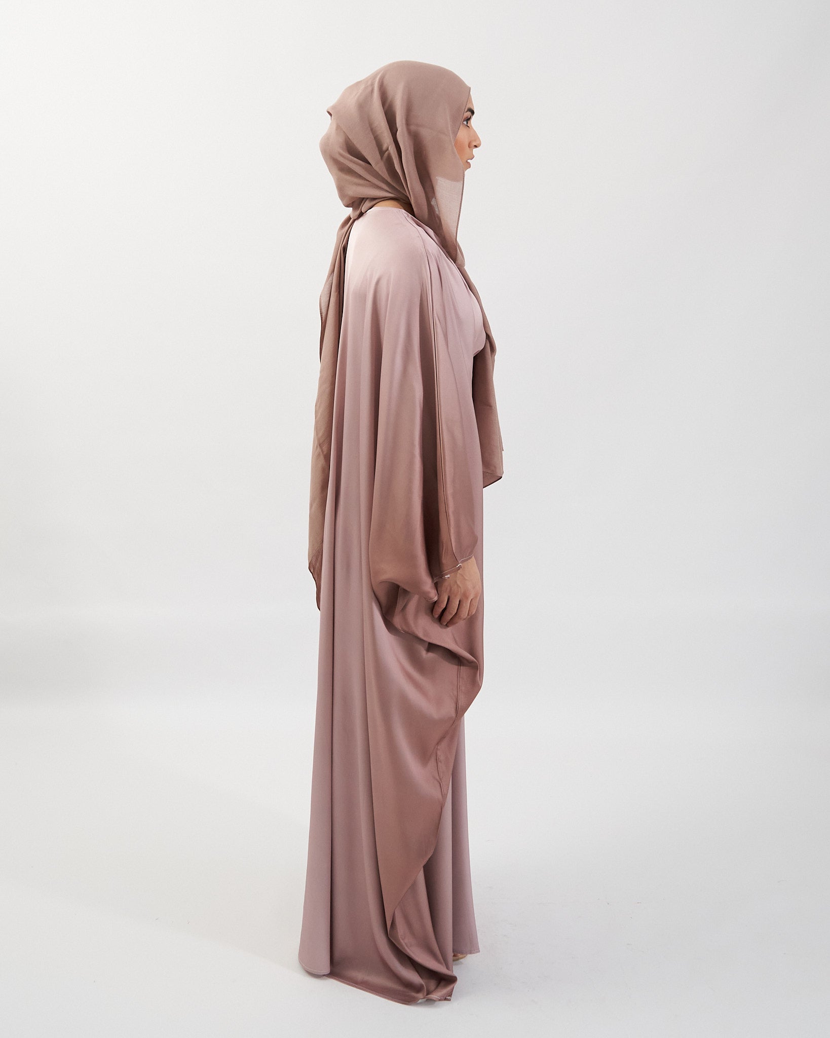 Butterfly Ombre Kaftan - Coffee Ombre Abaya Fajr Noor