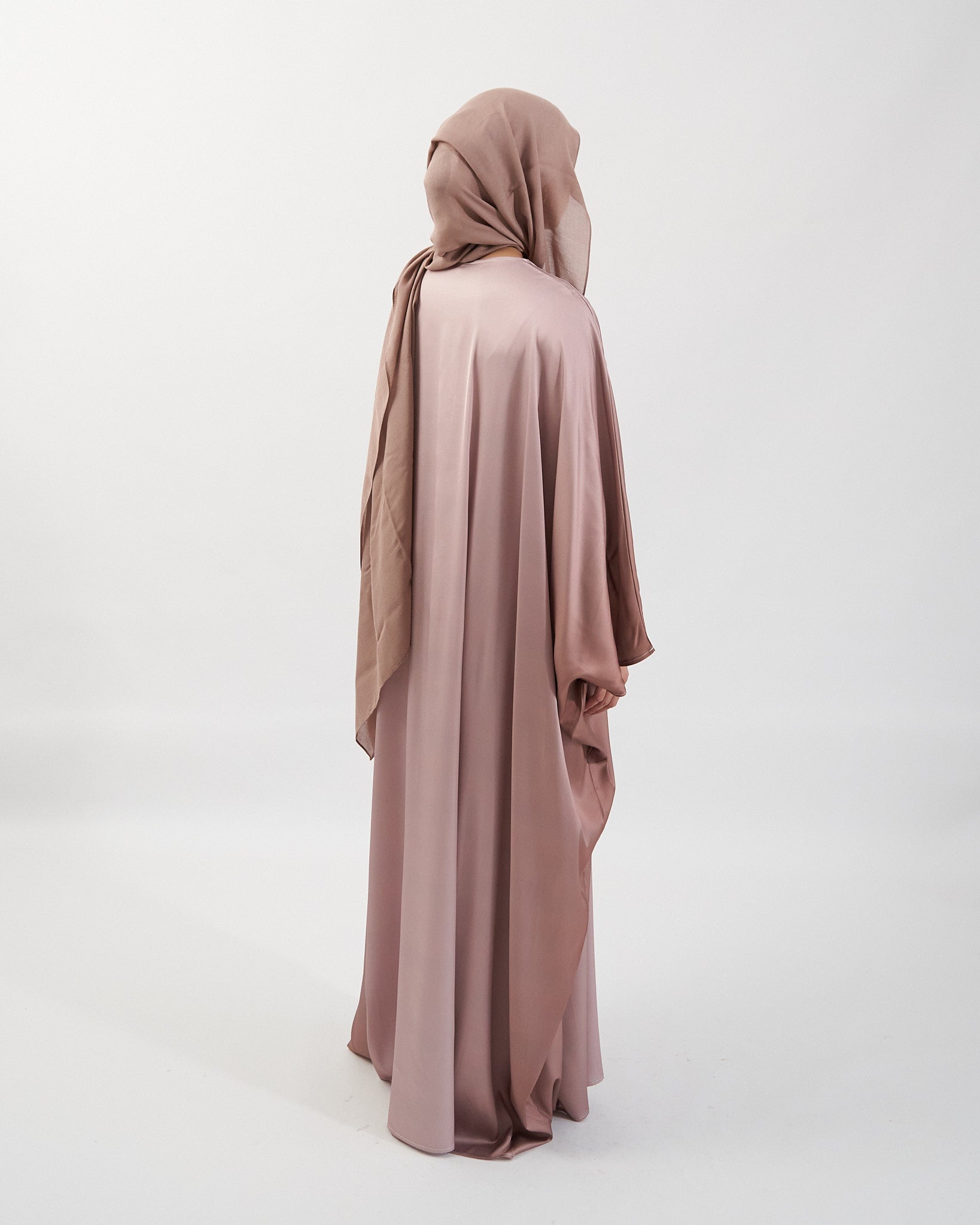 Butterfly Ombre Kaftan - Coffee Ombre Abaya Fajr Noor