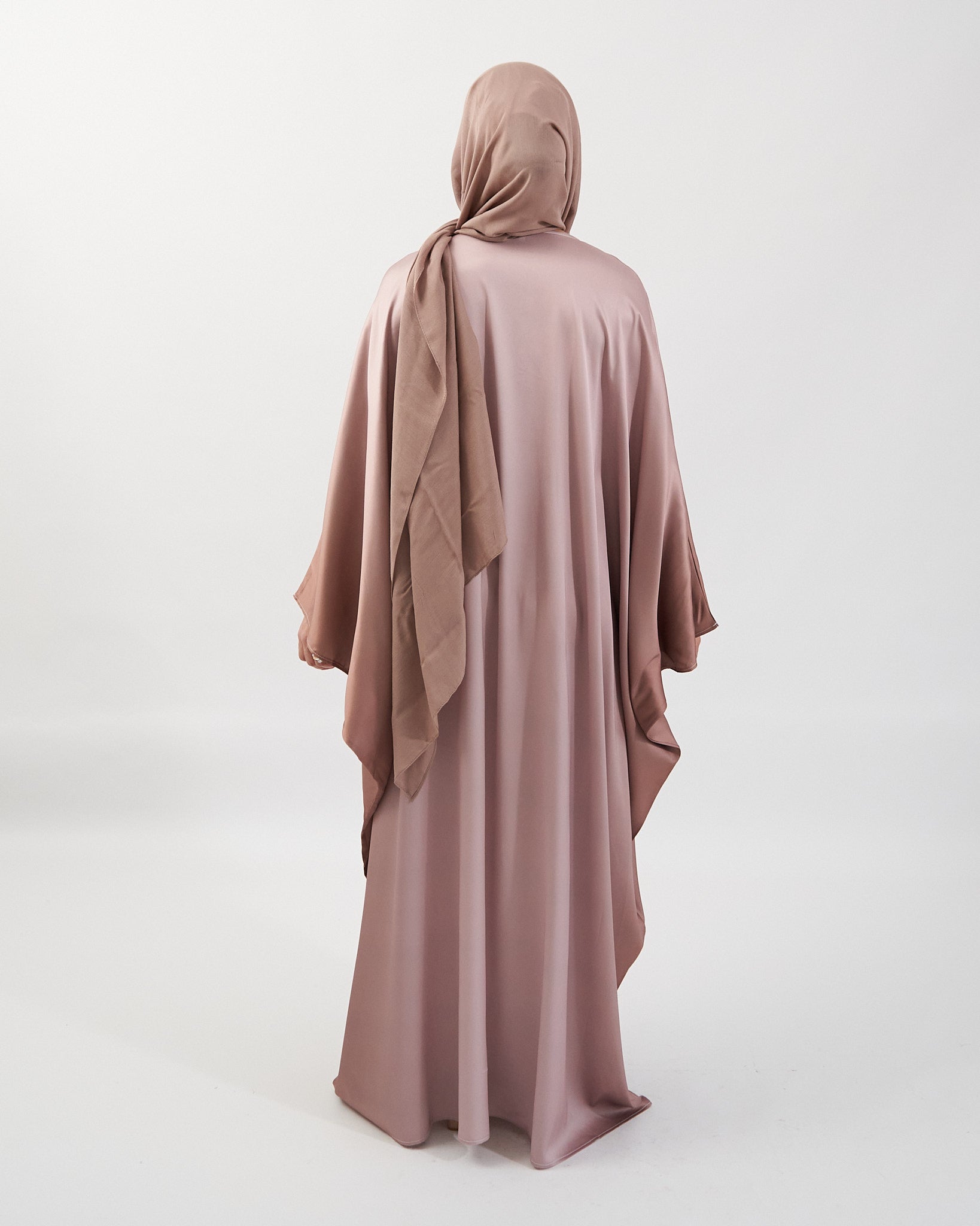 Butterfly Ombre Kaftan - Coffee Ombre Abaya Fajr Noor