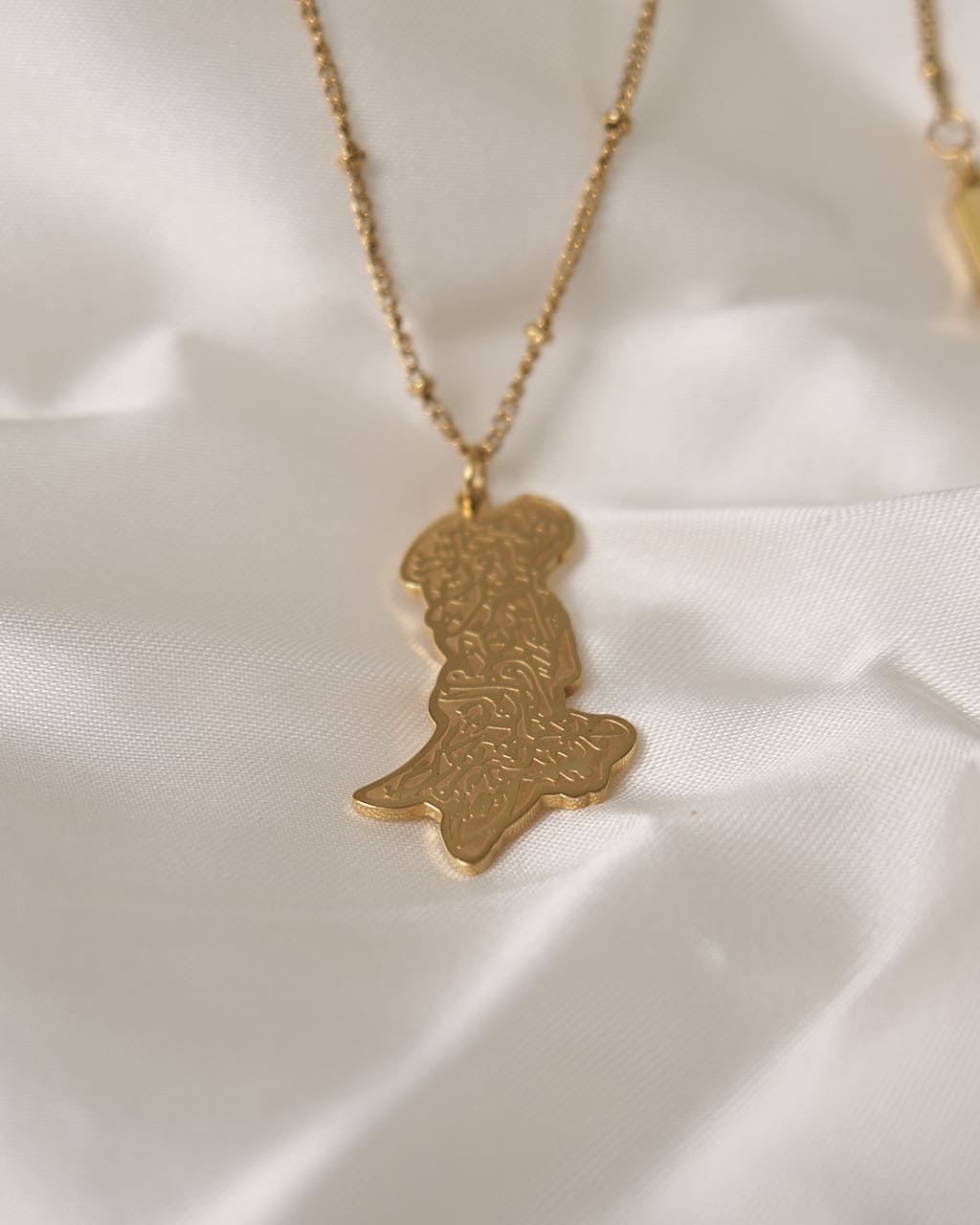 Pakistan Calligraphy Necklace