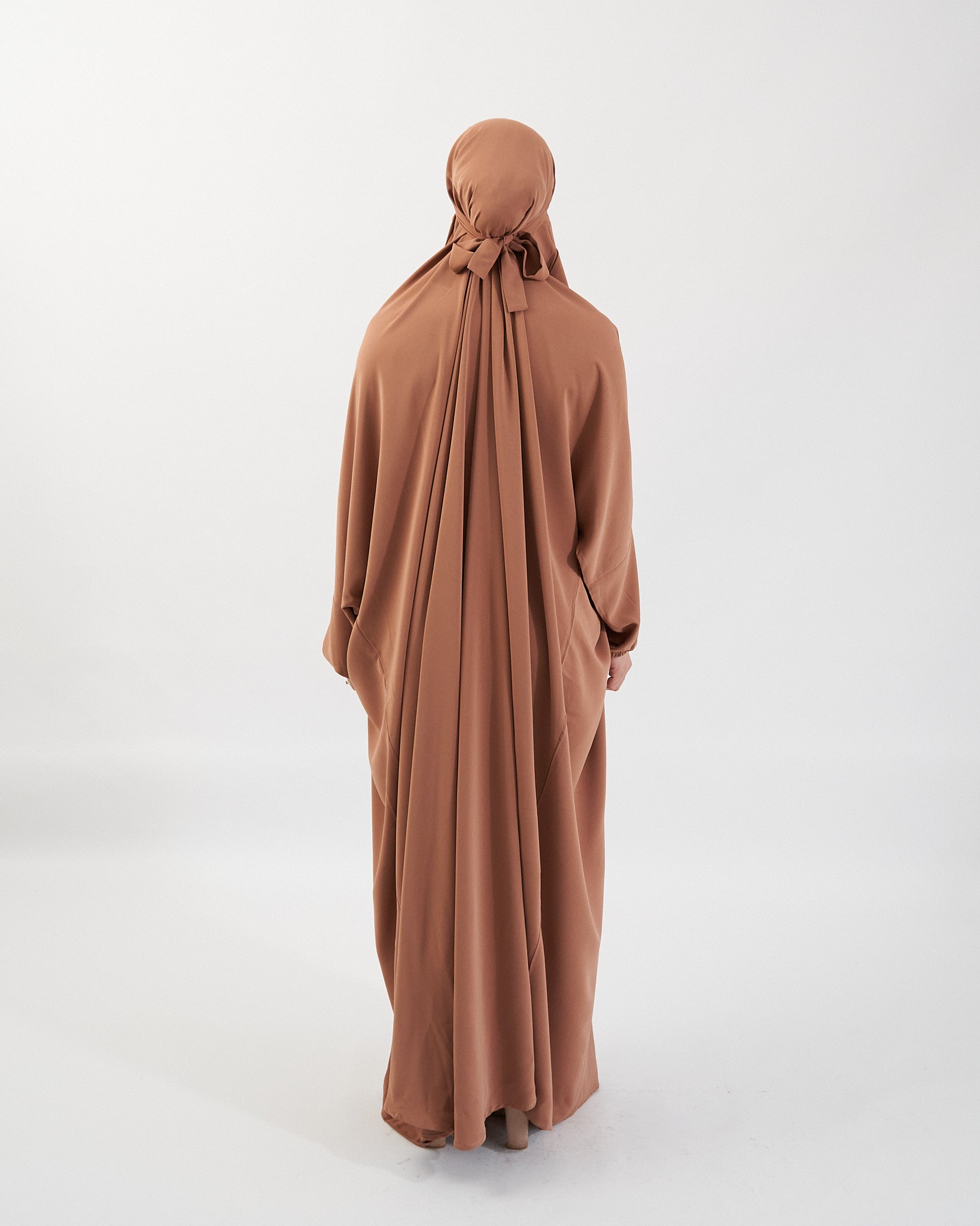 Full Length Prayer Jilbab - Brown Jilbab Fajr Noor