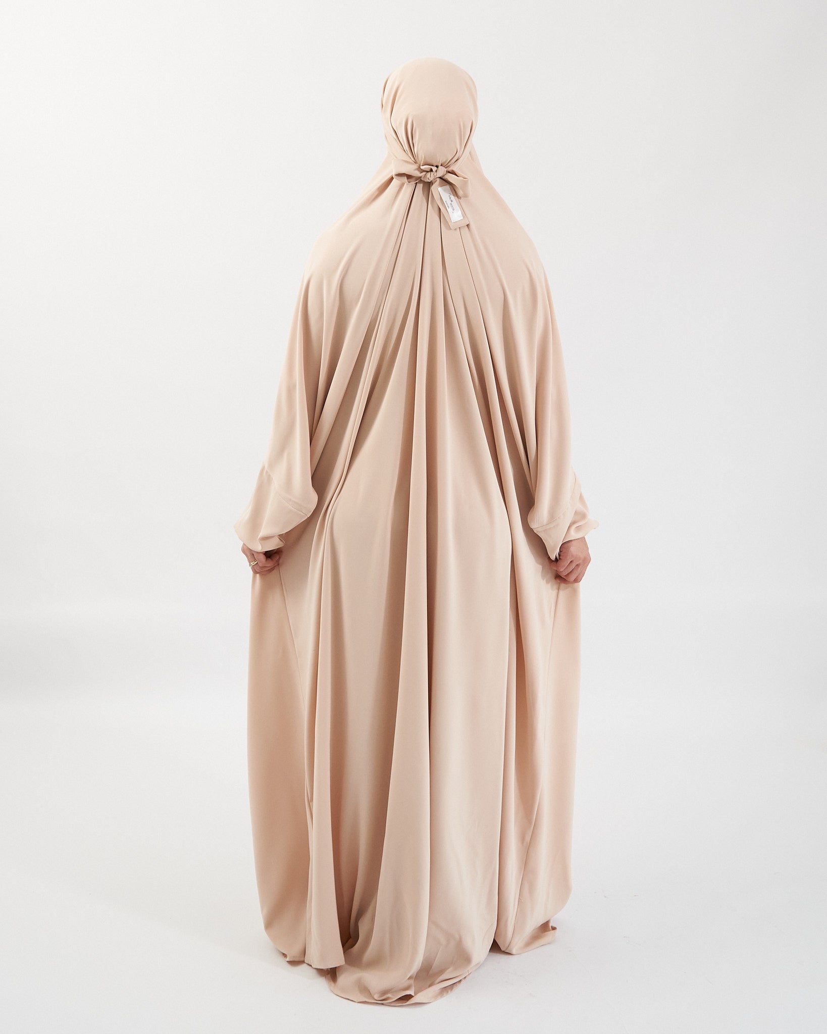 Full Length Prayer Jilbab - Cream Jilbab Fajr Noor