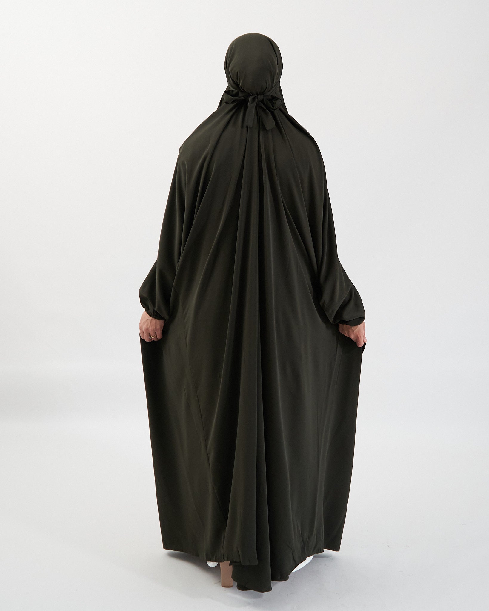 Full Length Prayer Jilbab - Khaki Jilbab Fajr Noor