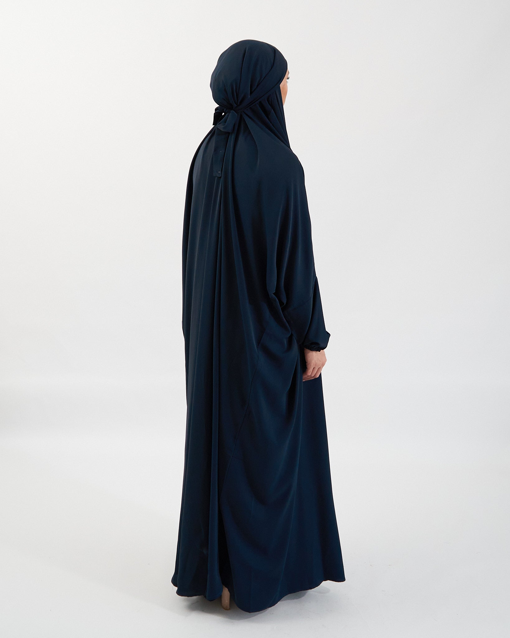 Full Length Prayer Jilbab - Navy Jilbab Fajr Noor