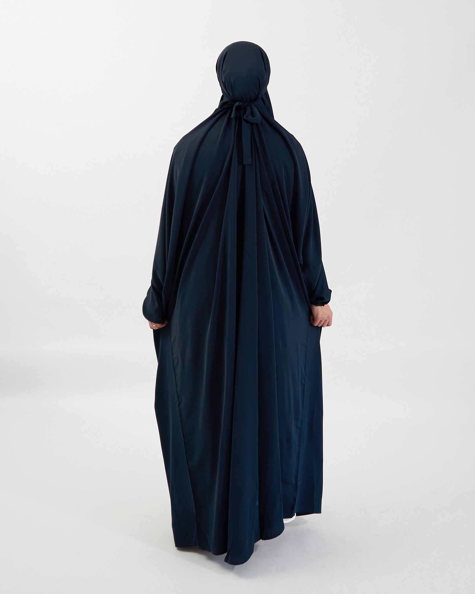 Full Length Prayer Jilbab - Navy Jilbab Fajr Noor