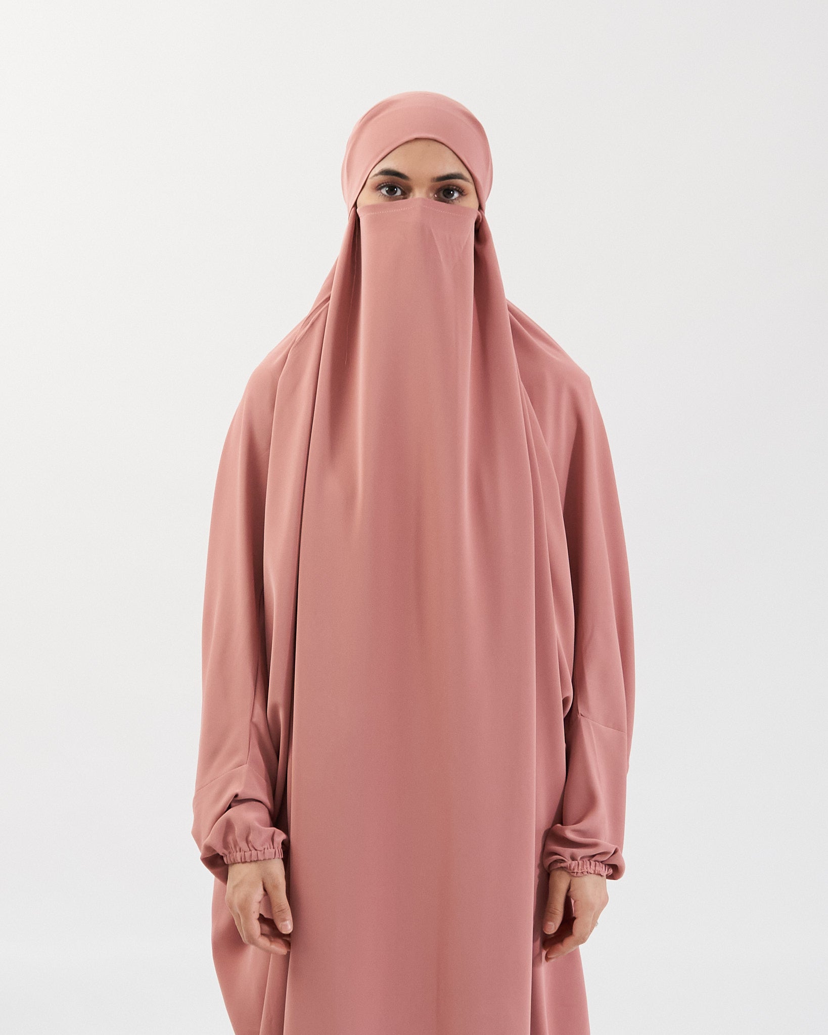 Full Length Prayer Jilbab - Pink Jilbab Fajr Noor