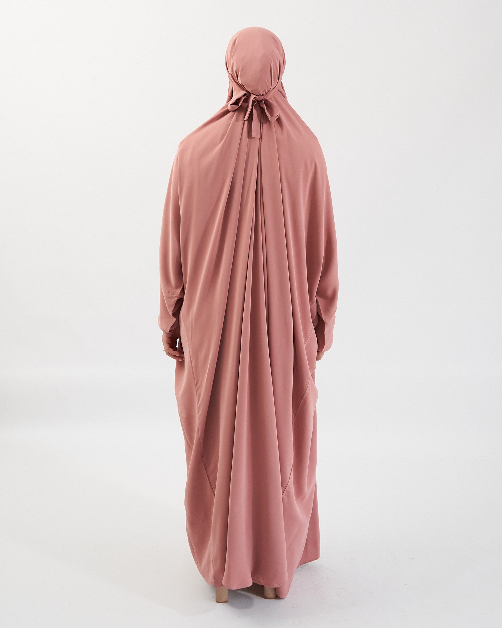 Full Length Prayer Jilbab - Pink Jilbab Fajr Noor