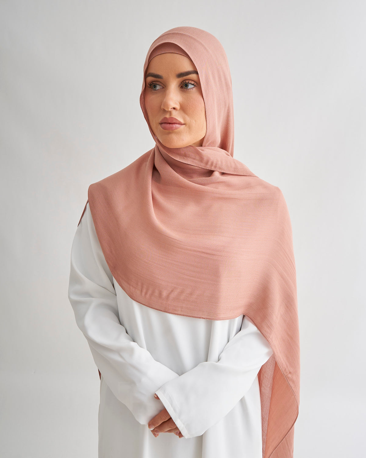 Premium Modal Hijab - Taupe