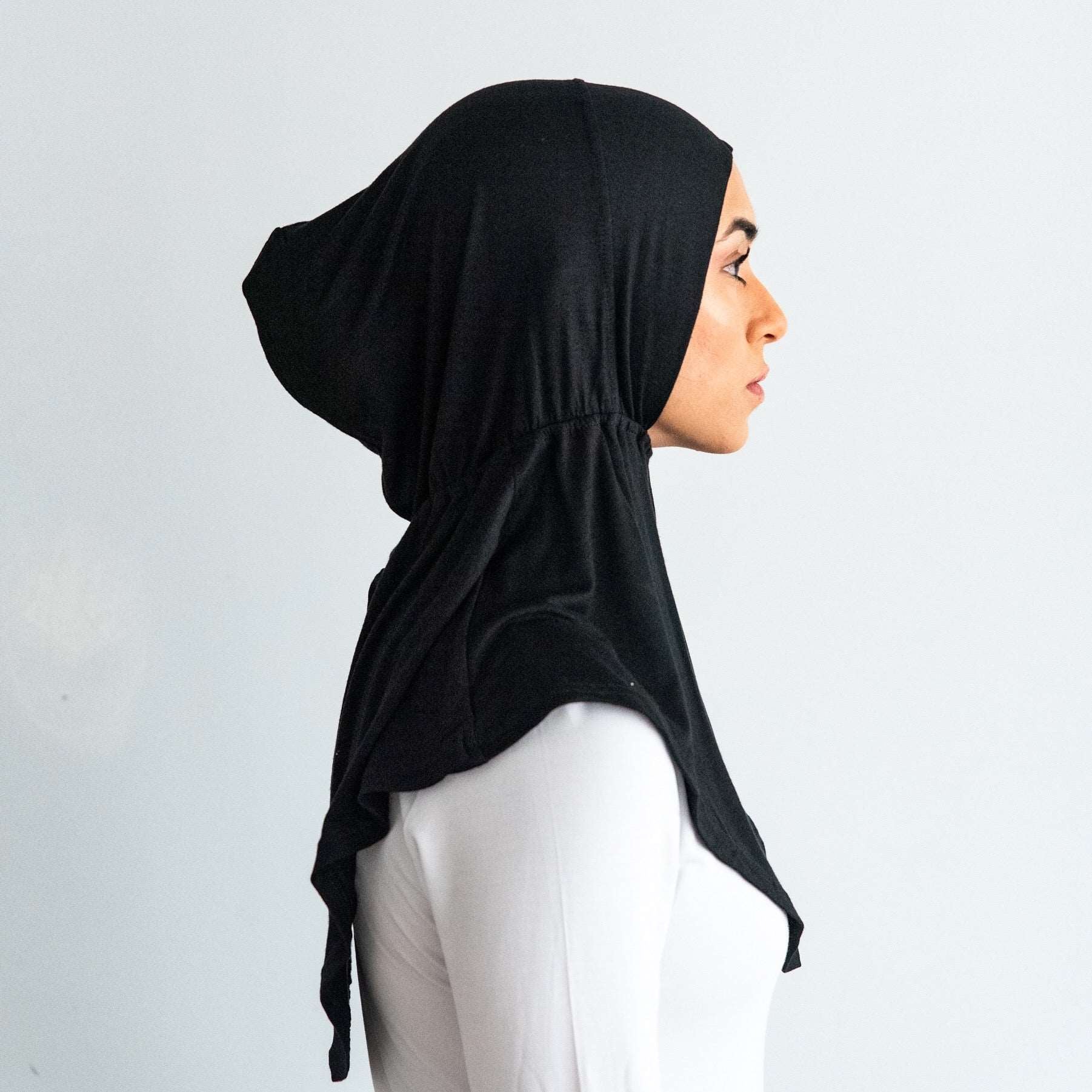Ninja Hijab Cap - Black Hijab Cap Fajr Noor