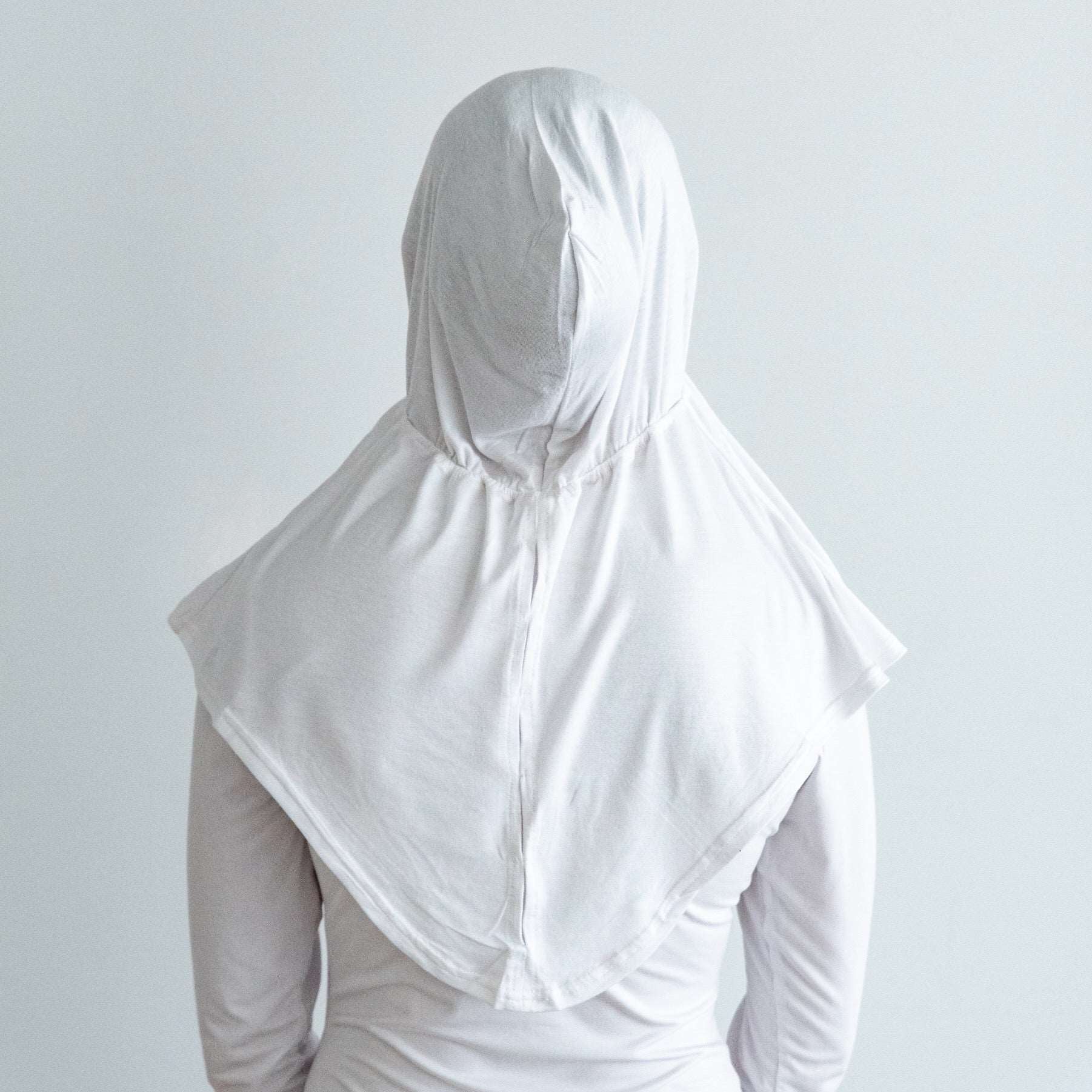 Ninja Hijab Cap - White Hijab Cap Fajr Noor