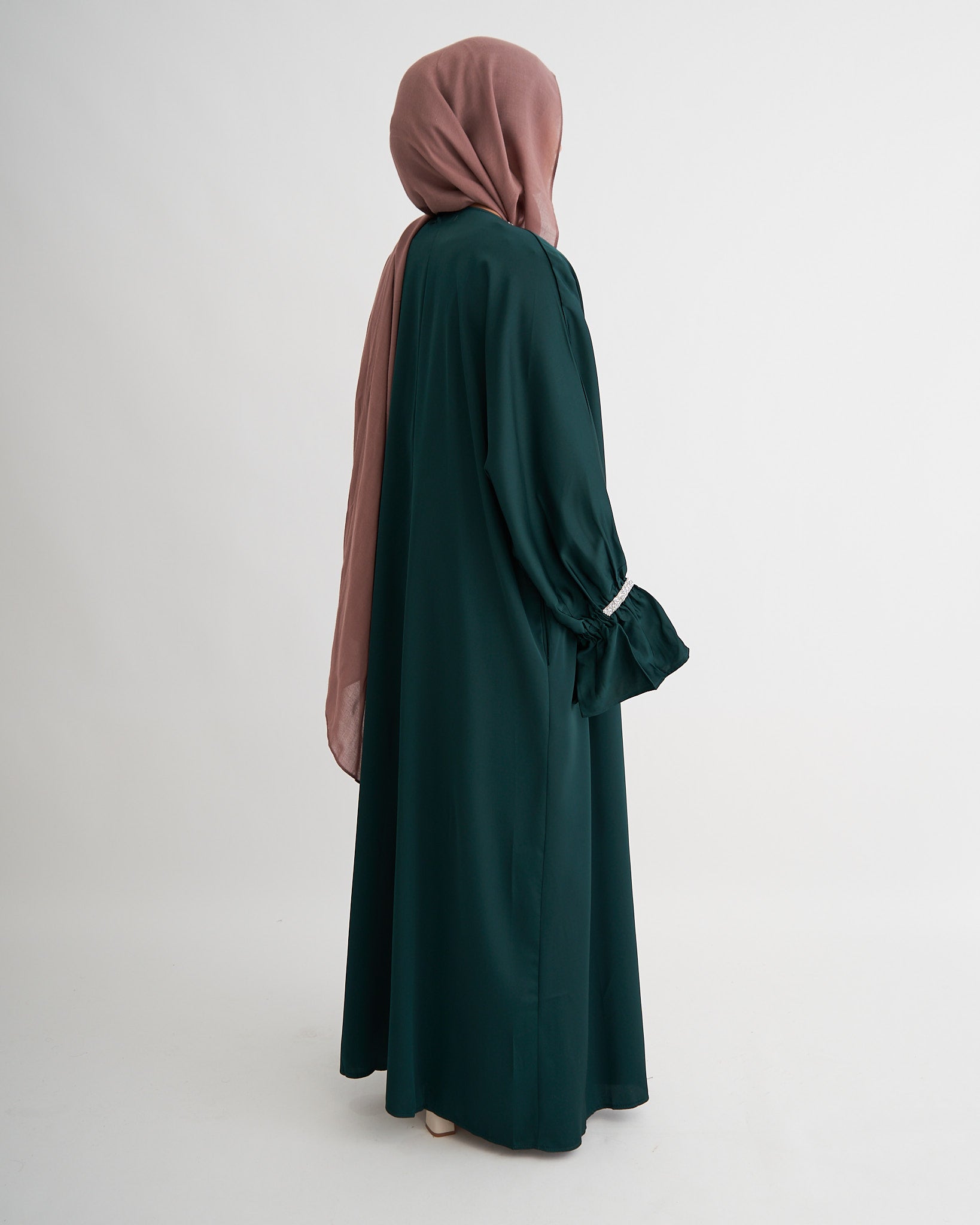 Zainab Abaya Set - Emerald