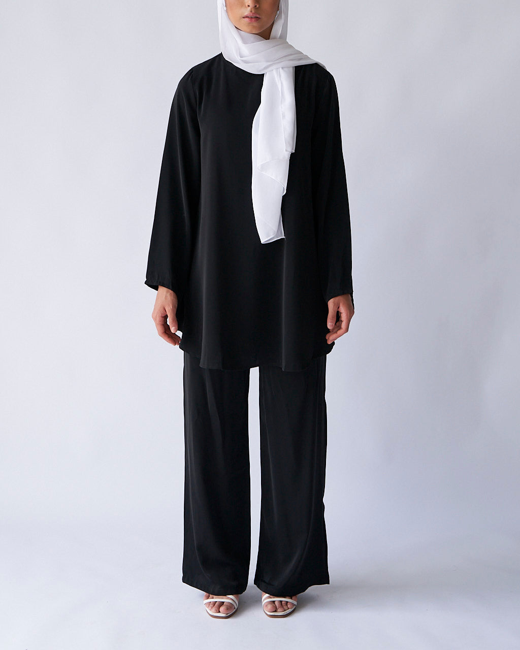 Sarah Set - Black - Dress Set - Fajr Noor