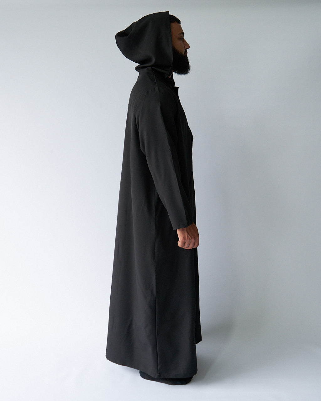 Premium Thobe - Black Thobe Fajr Noor