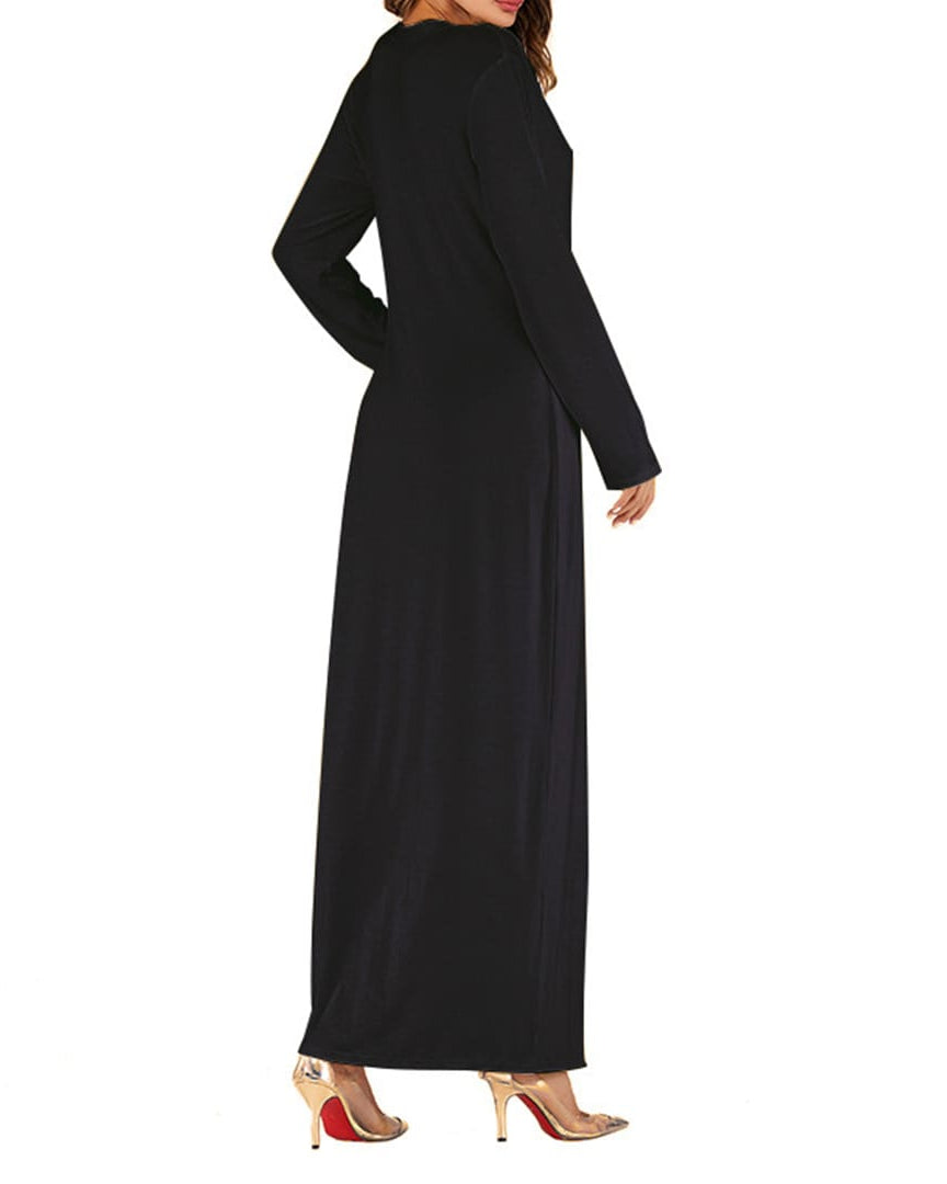 Black Slip Dress Slip Dress Fajr Noor