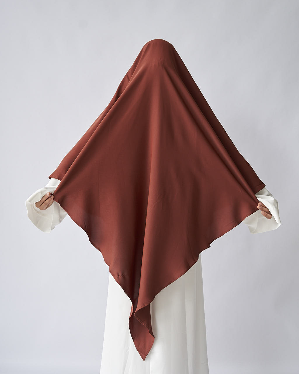 Chocolate Khimar Khimar Fajr Noor